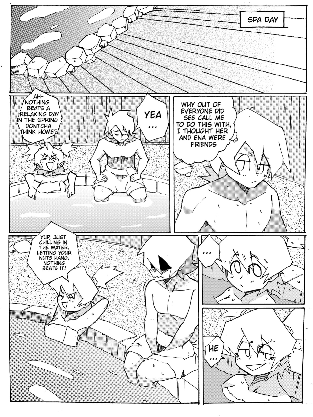 [Beck Cartoons] Spa Day