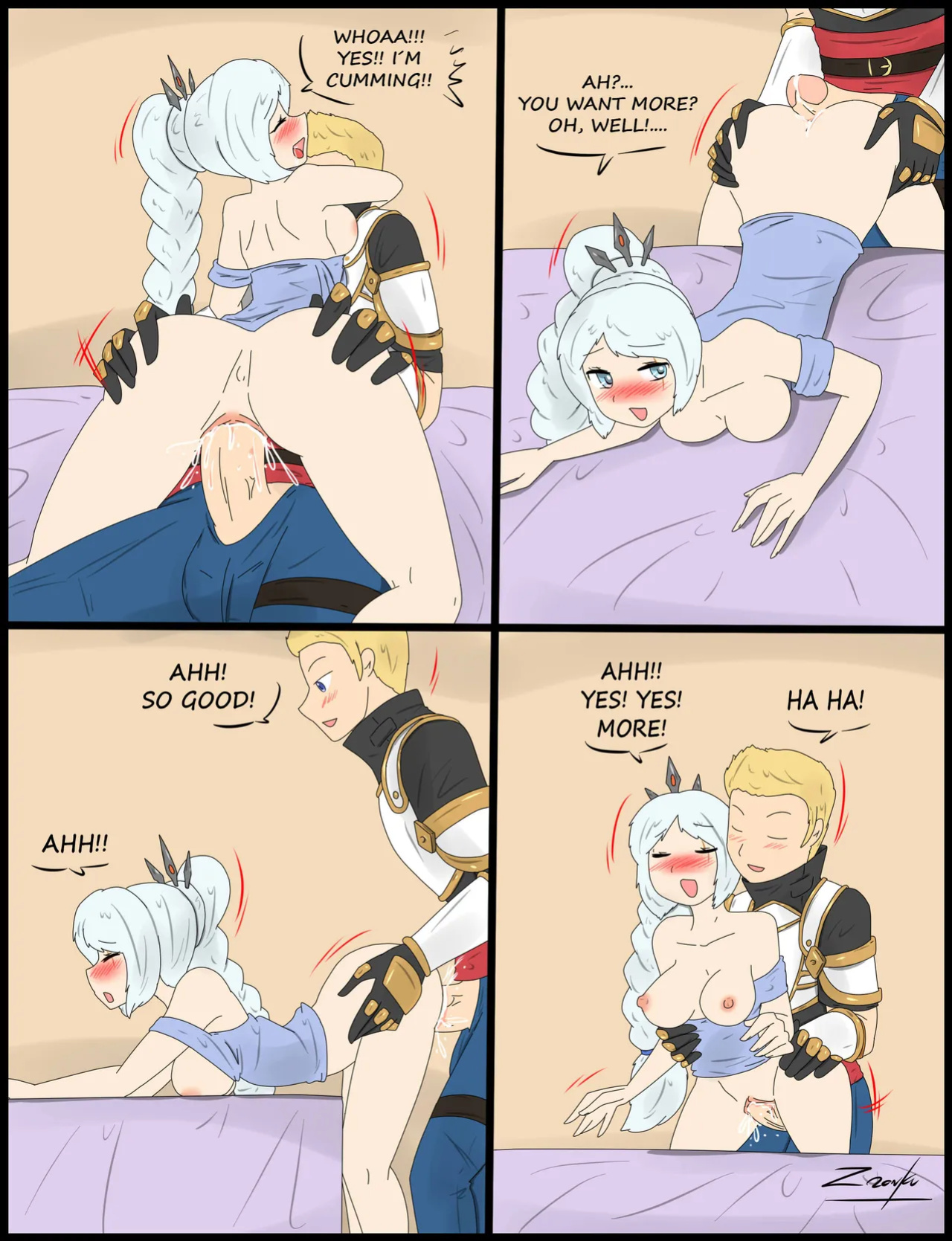 [Zronku] Flirting Challenge [english]