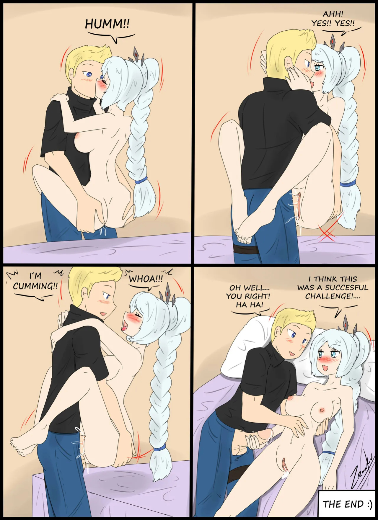 [Zronku] Flirting Challenge [english]