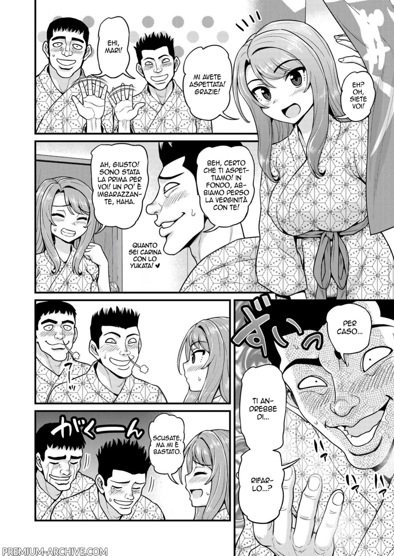 [Chimamire Yashiki (Gachonjirou)] Game Tomodachi no Onnanoko to Onsen Ryokou de Yaru Hanashi NTRver. | Scopate con la ragazza gamer alle terme NTRver. [Italian]