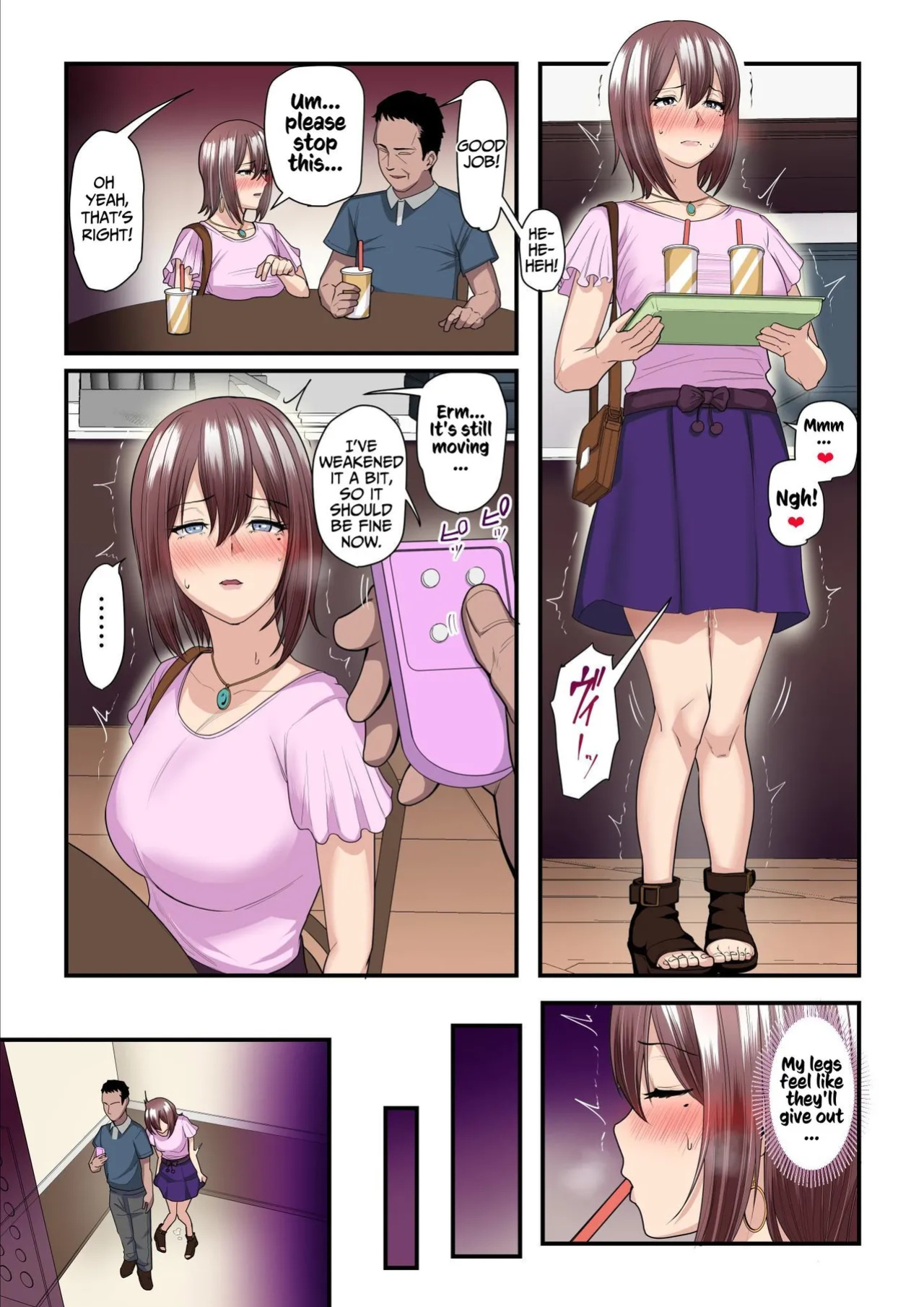 [Ura no Hikidashi (Nizii)] Pakokatsu Oji-san to Kaede-chan (1+2+3) | Kaede and The Sugar Daddy (1+2+3) [Kusanuu]
