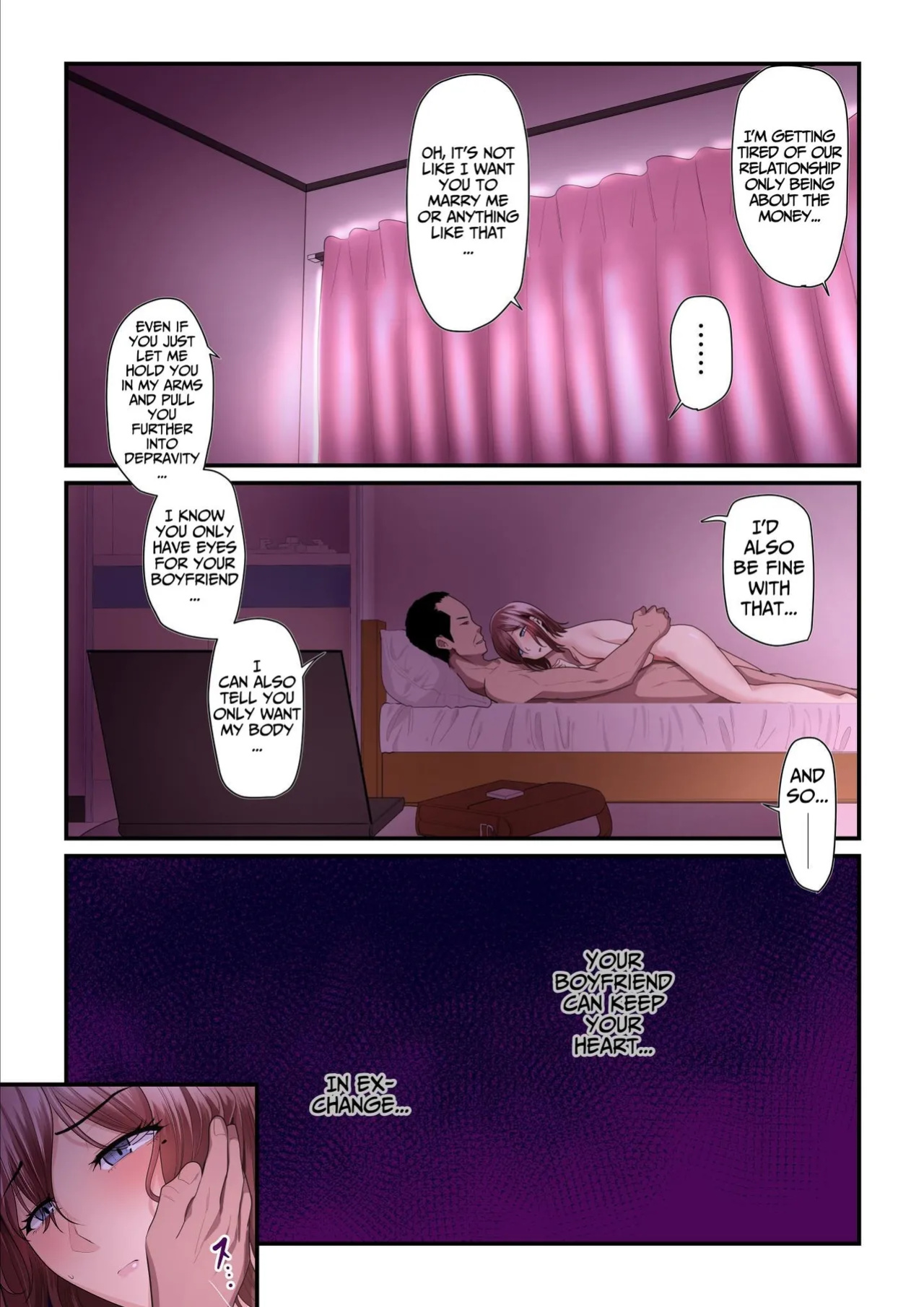 [Ura no Hikidashi (Nizii)] Pakokatsu Oji-san to Kaede-chan (1+2+3) | Kaede and The Sugar Daddy (1+2+3) [Kusanuu]