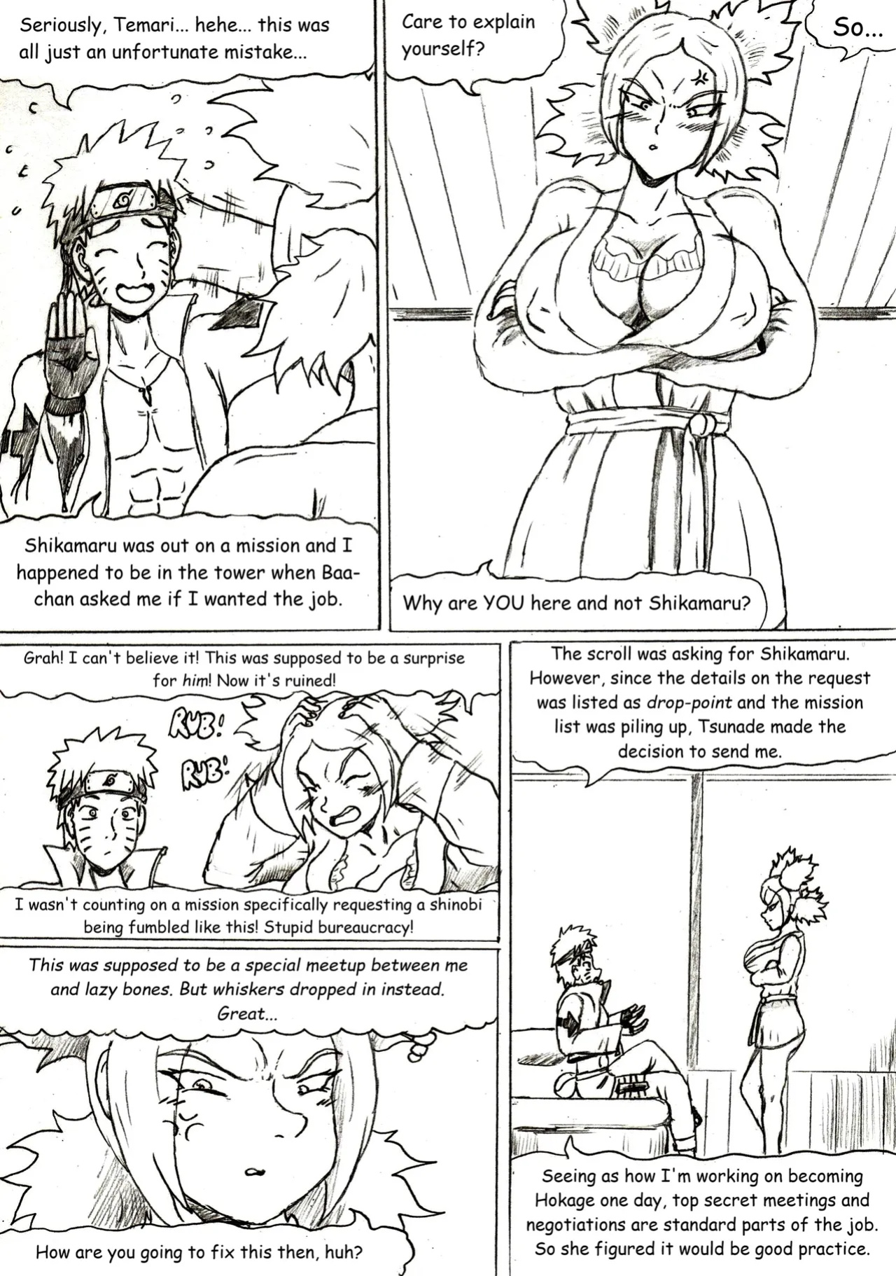 [Thewritefiction] Naruto x Temari preview