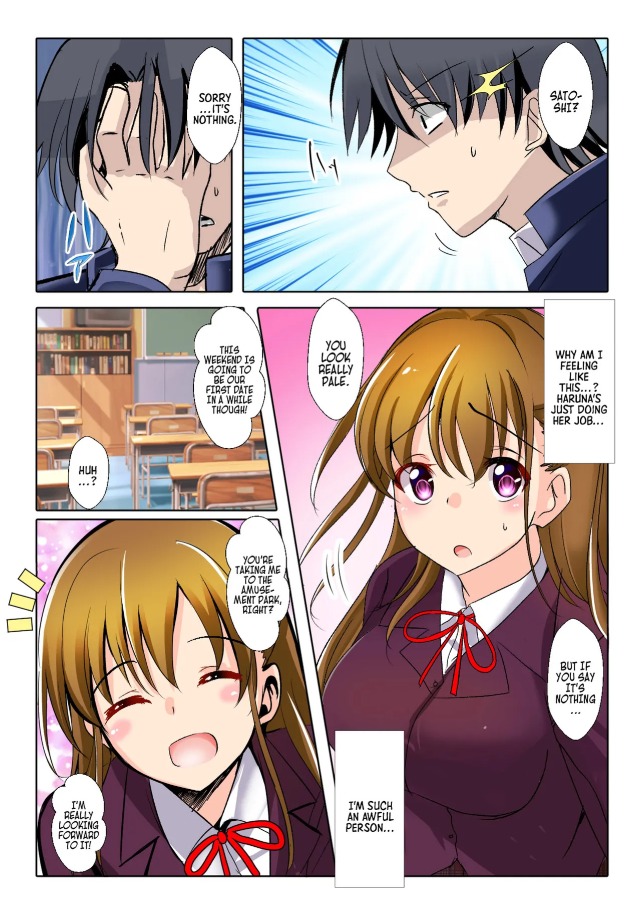 [Space Whale (Kuzirazio)] Hypnotic Imprisonment - How My Girlfriend Became the School Sex Slave (ENG) =TB=
