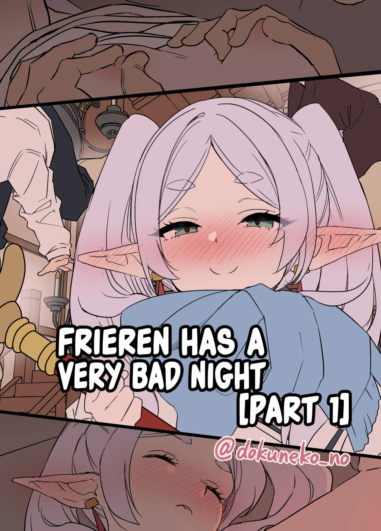 [Dokuneko Noil] Frieren ni Warui Koto o Suru Hanashi "Zenpen" | Frieren Has a Very Bad Night "Part 1" (Sousou no Frieren) [Fap It Scans]