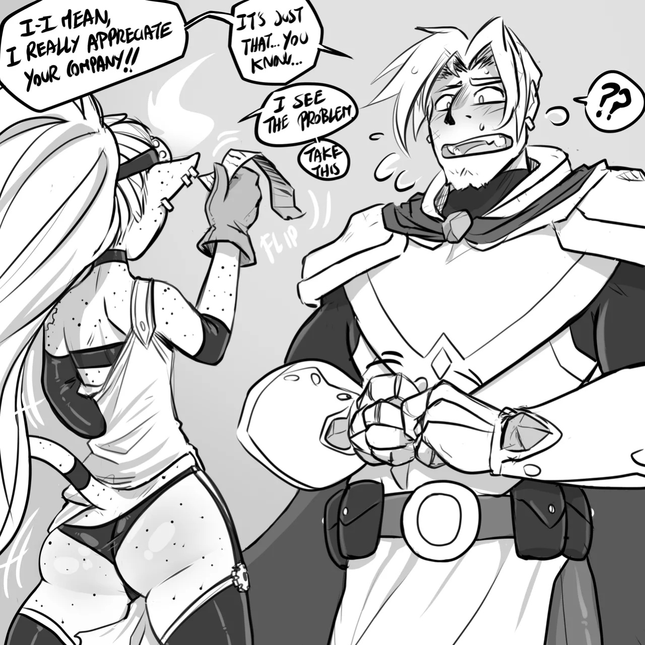 [The Kinky Quest] The Night of the Incident - ch.1 (Dungeons & Dragons)