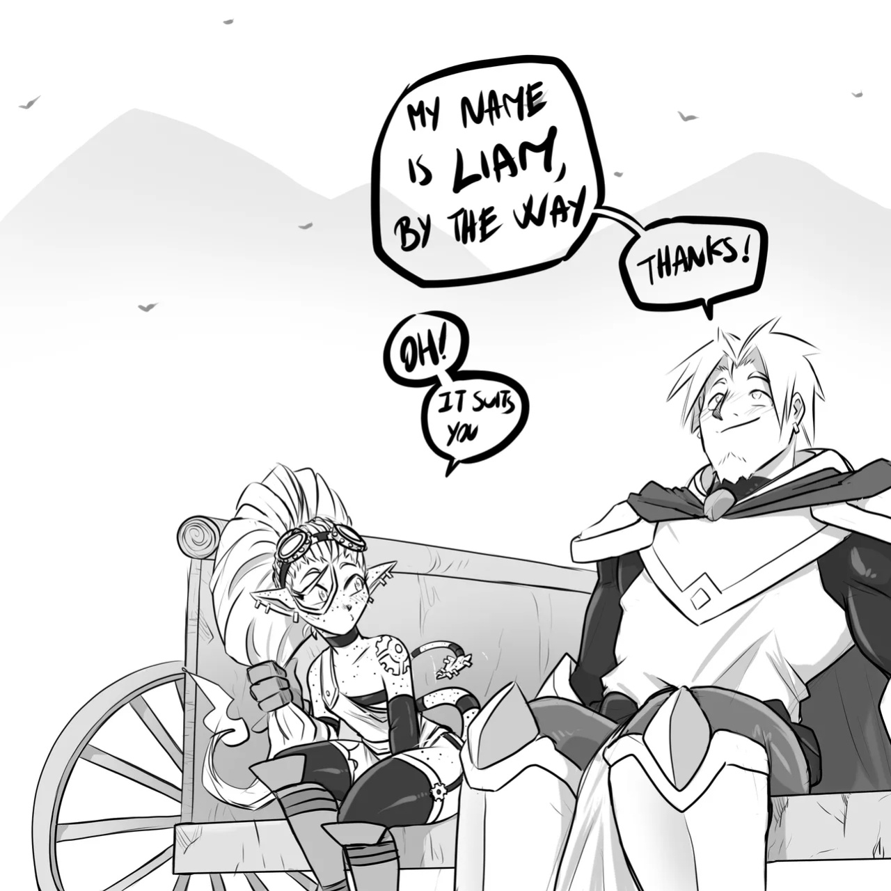 [The Kinky Quest] The Night of the Incident - ch.1 (Dungeons & Dragons)