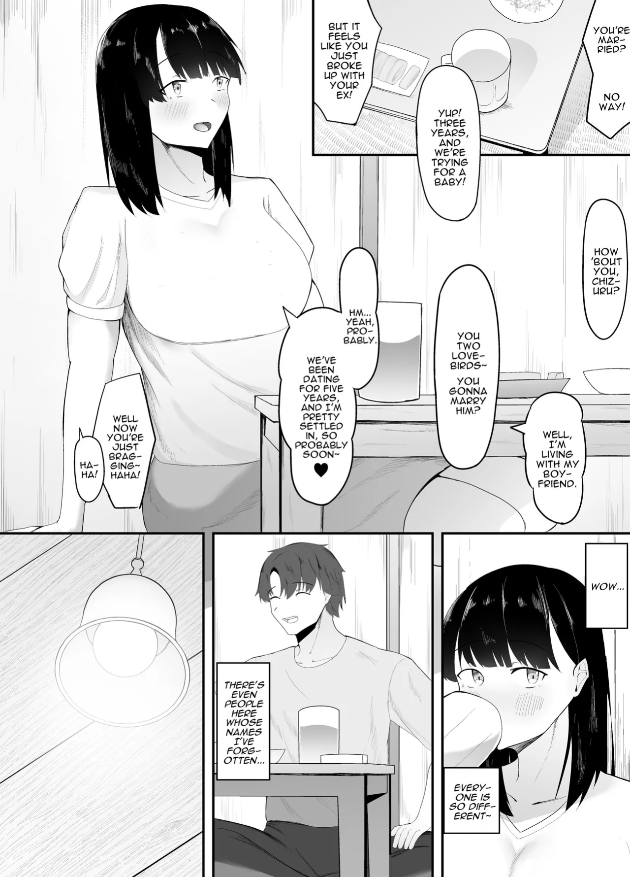 [Ikki Ichiyuu] Sei no Mezame ~Dousoukai de Saikai Shita Otoko ni Netorareru~ | Sexual Enlightenment ~Cucked By A Guy At My Reunion~ [Darg777 Translations]