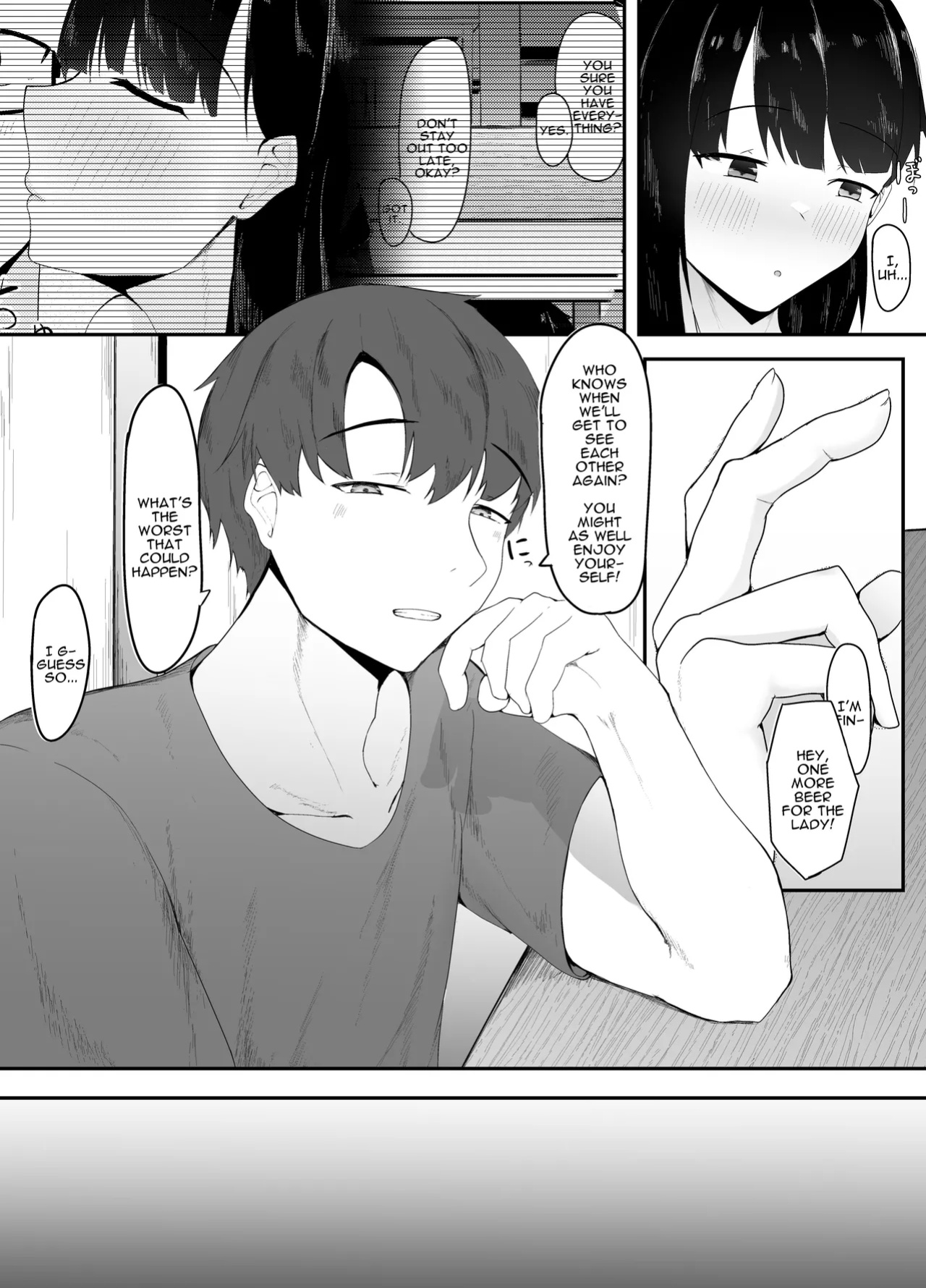 [Ikki Ichiyuu] Sei no Mezame ~Dousoukai de Saikai Shita Otoko ni Netorareru~ | Sexual Enlightenment ~Cucked By A Guy At My Reunion~ [Darg777 Translations]