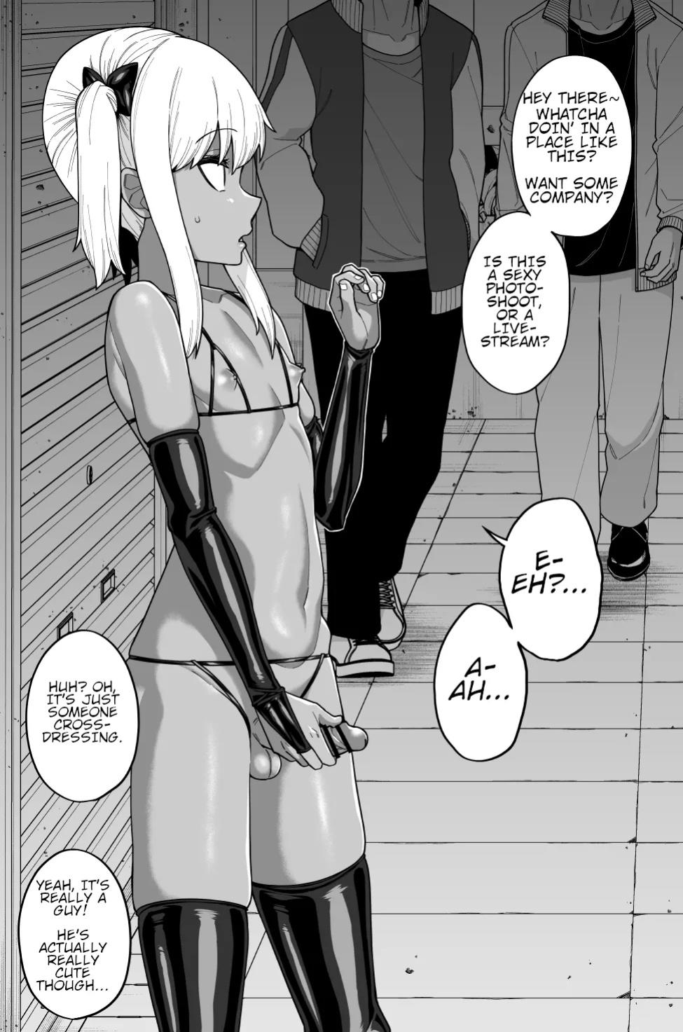 [Tateyoko Issen (Shinagawa Mikuzu)] Hidoimeniau Otokonokotachi vol.3