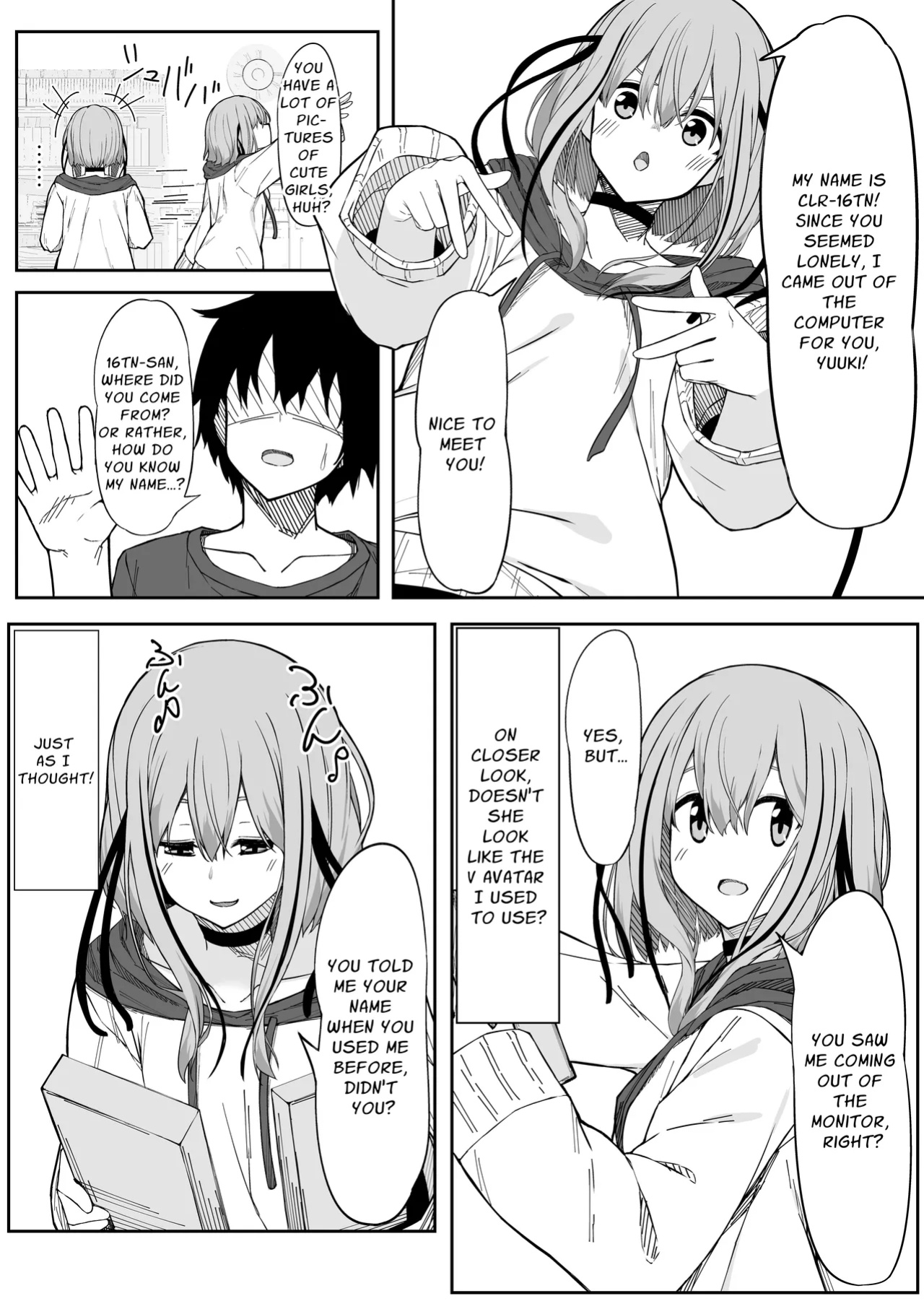 [Rokuchounome (Olive)] V-Ava ga Mesu-gao ni Naru Made Honki Koubi shita | I Seriously Fucked My Virtual Avatar Until She Turned Slut-Faced [sakurei]