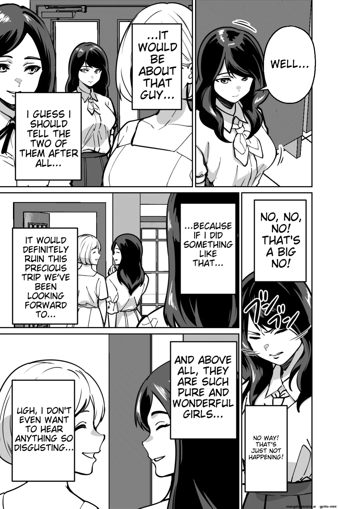 [Tokamosu (Kinugasa Yuuichi)] Minpaku ~Ojou-sama-tachi wa Minpaku Keieisha no Wana ni Ochiru~ | Sleeping in the Bed and Breakfast - Young ladies fall into the trap of a private lodging manager [MTL]
