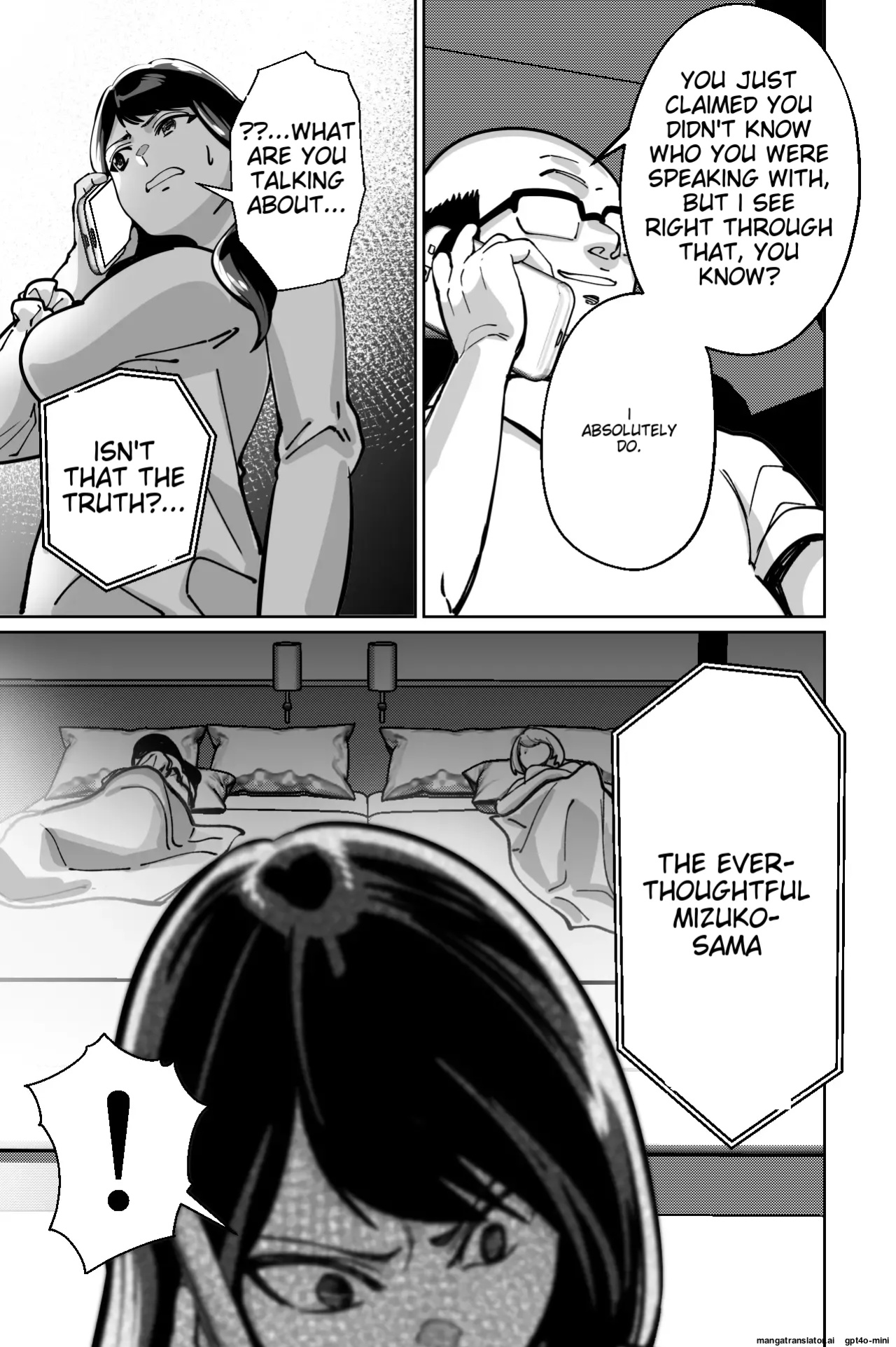 [Tokamosu (Kinugasa Yuuichi)] Minpaku ~Ojou-sama-tachi wa Minpaku Keieisha no Wana ni Ochiru~ | Sleeping in the Bed and Breakfast - Young ladies fall into the trap of a private lodging manager [MTL]