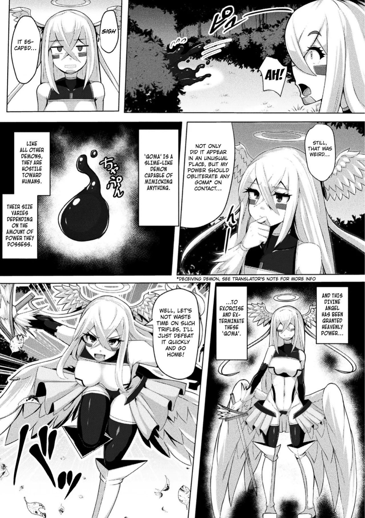 [Tenken] The angle falls into darkness ([Anthology] 2D Comic Magazine Mahou Shoujo Naedokoka Keikaku Vol. 2 ) [Kuraudo]