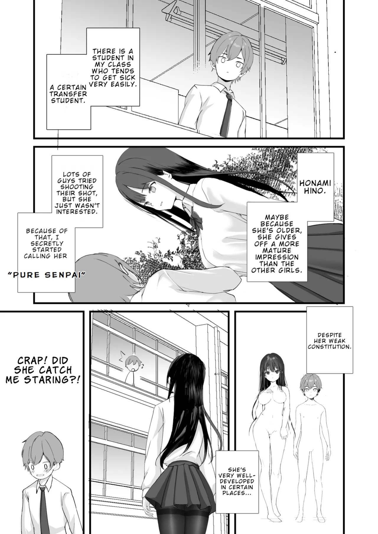 [47sp. (Takashina@Masato)] Seiso Senpai Seiyoku Tsuyoi - Neat senior with strong sexual desire [Ballons translator]