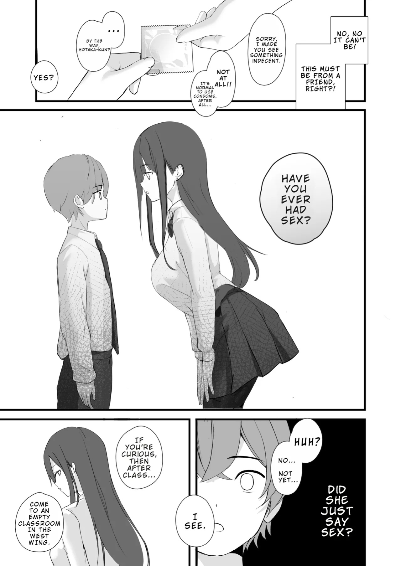 [47sp. (Takashina@Masato)] Seiso Senpai Seiyoku Tsuyoi - Neat senior with strong sexual desire [Ballons translator]