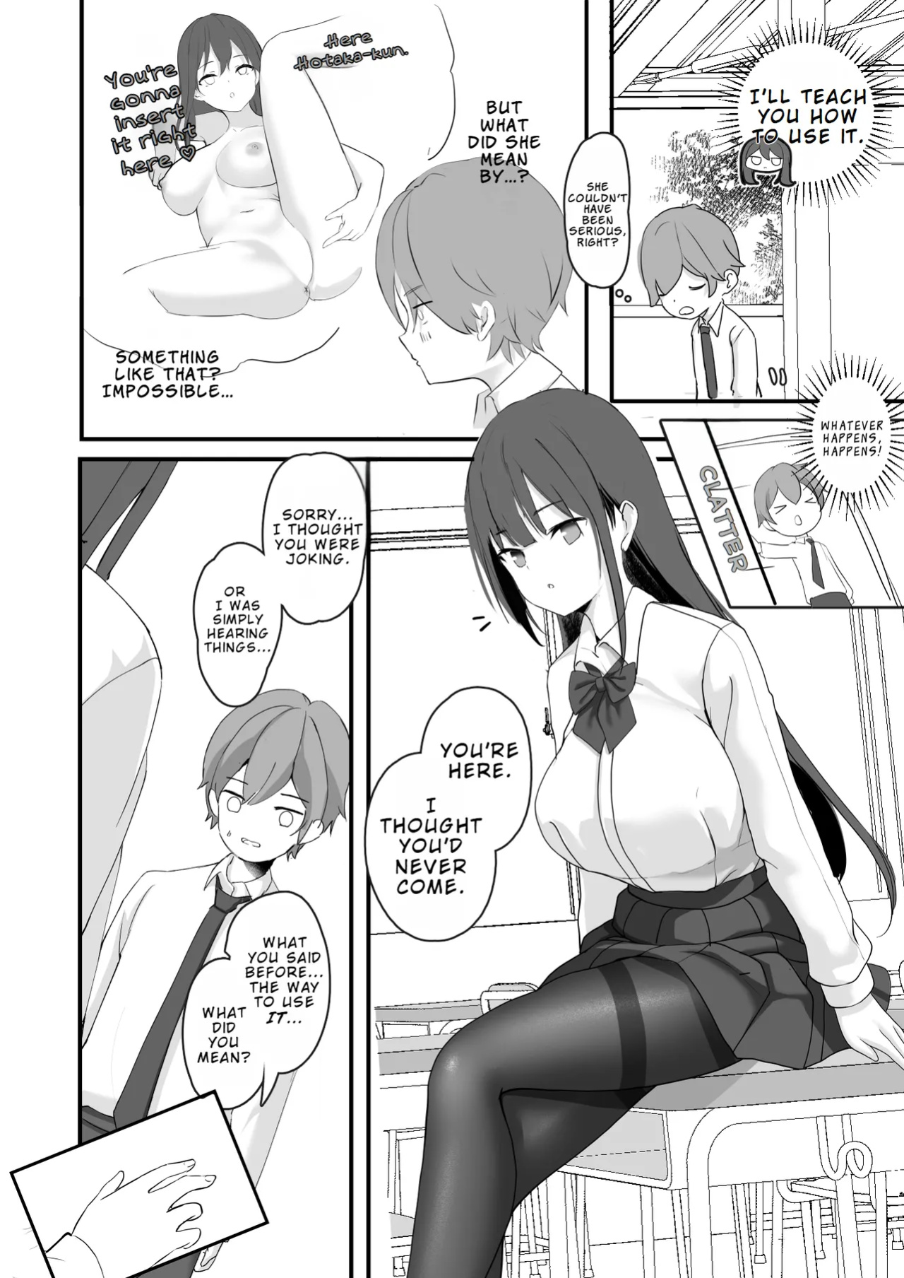 [47sp. (Takashina@Masato)] Seiso Senpai Seiyoku Tsuyoi - Neat senior with strong sexual desire [Ballons translator]