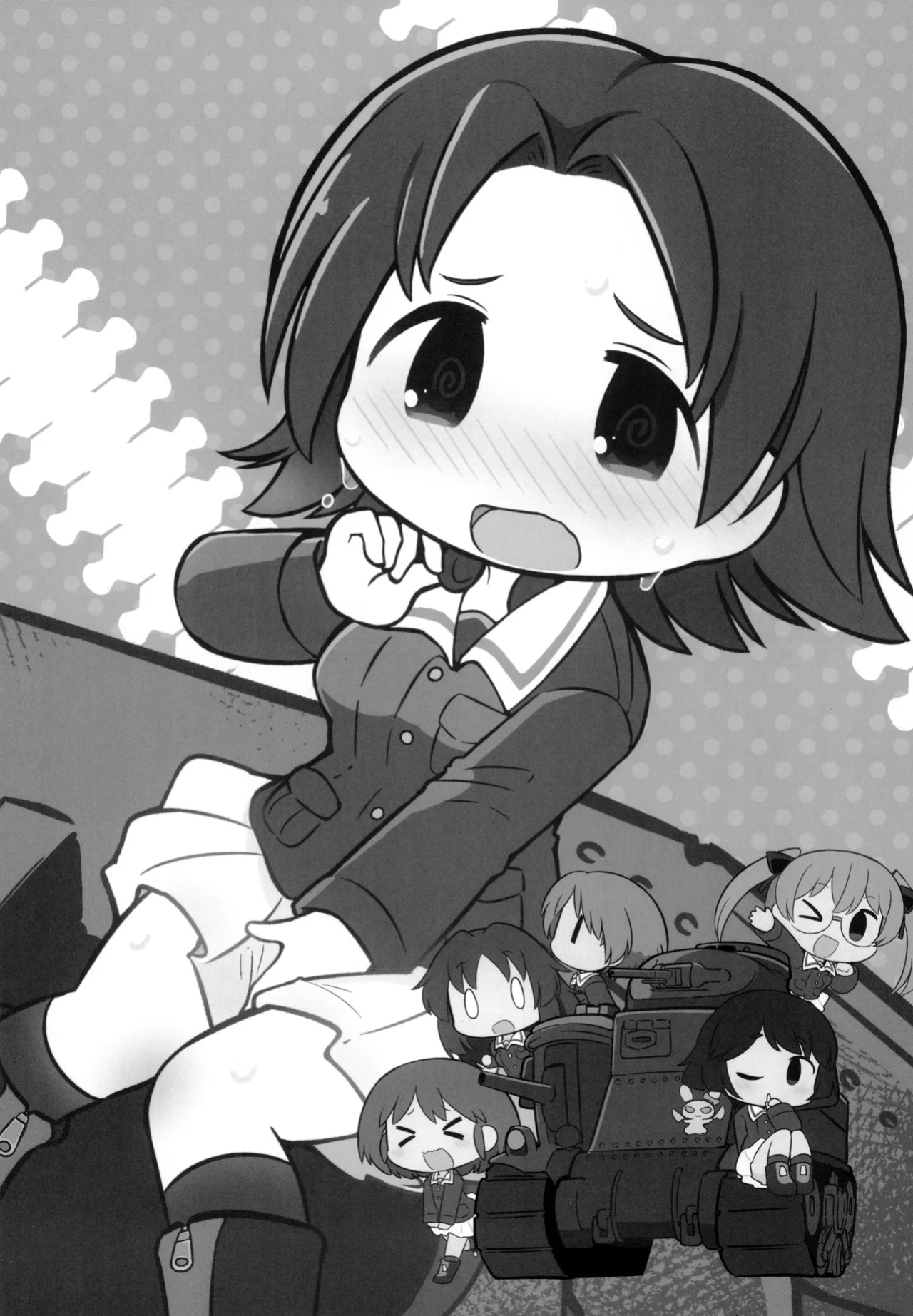 (C104) [Hanomidou (Hanomido)] AZUSA WAR!! (Girls und Panzer)