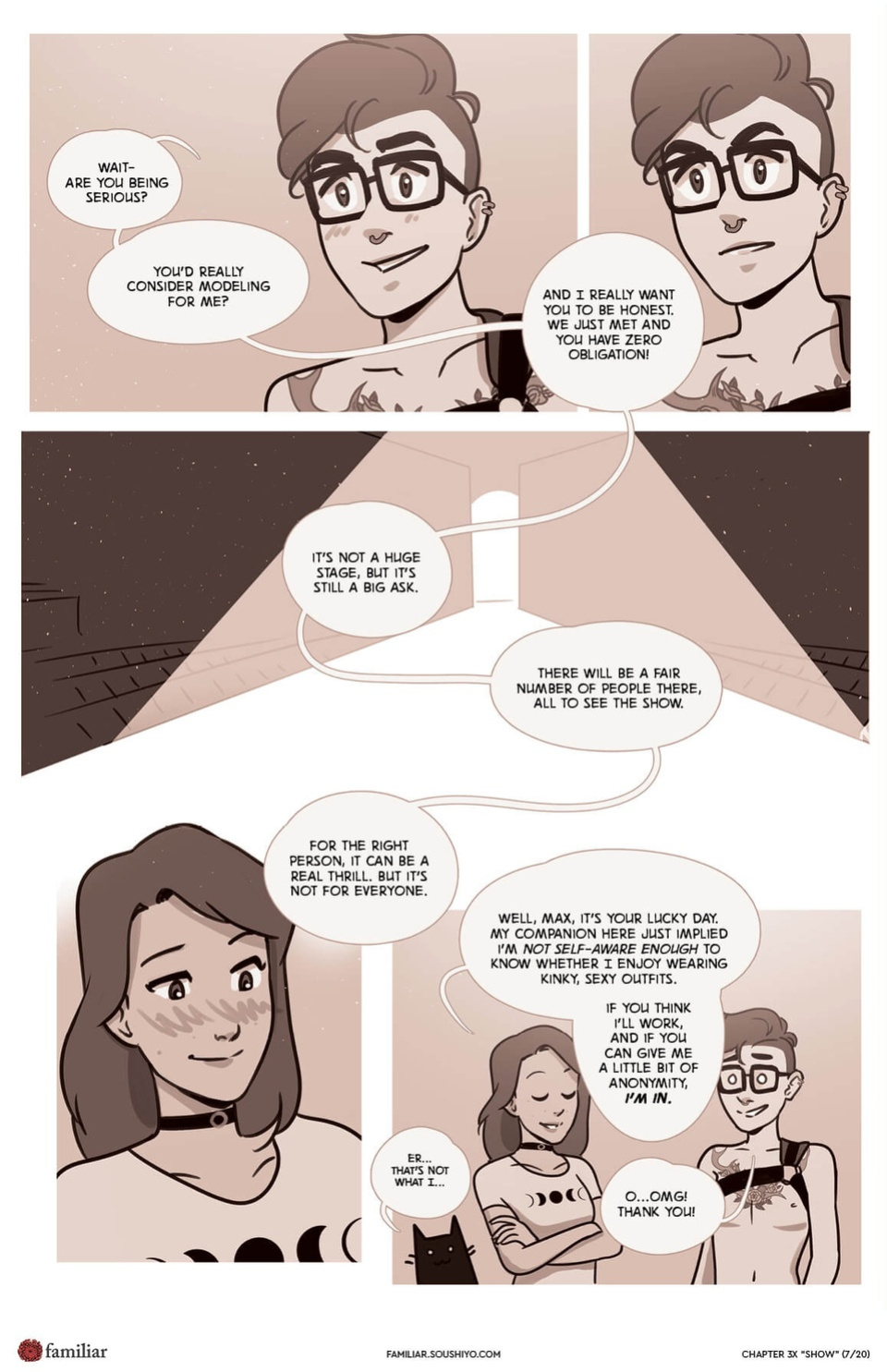 Familiar [Soushiyo] - Act 3 - Chapter 17.5 - Show