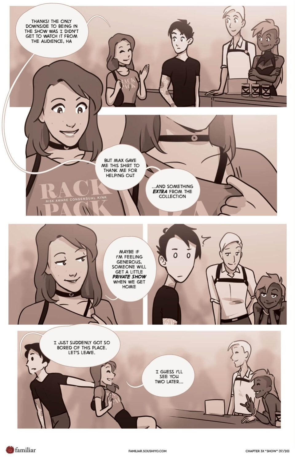 Familiar [Soushiyo] - Act 3 - Chapter 17.5 - Show