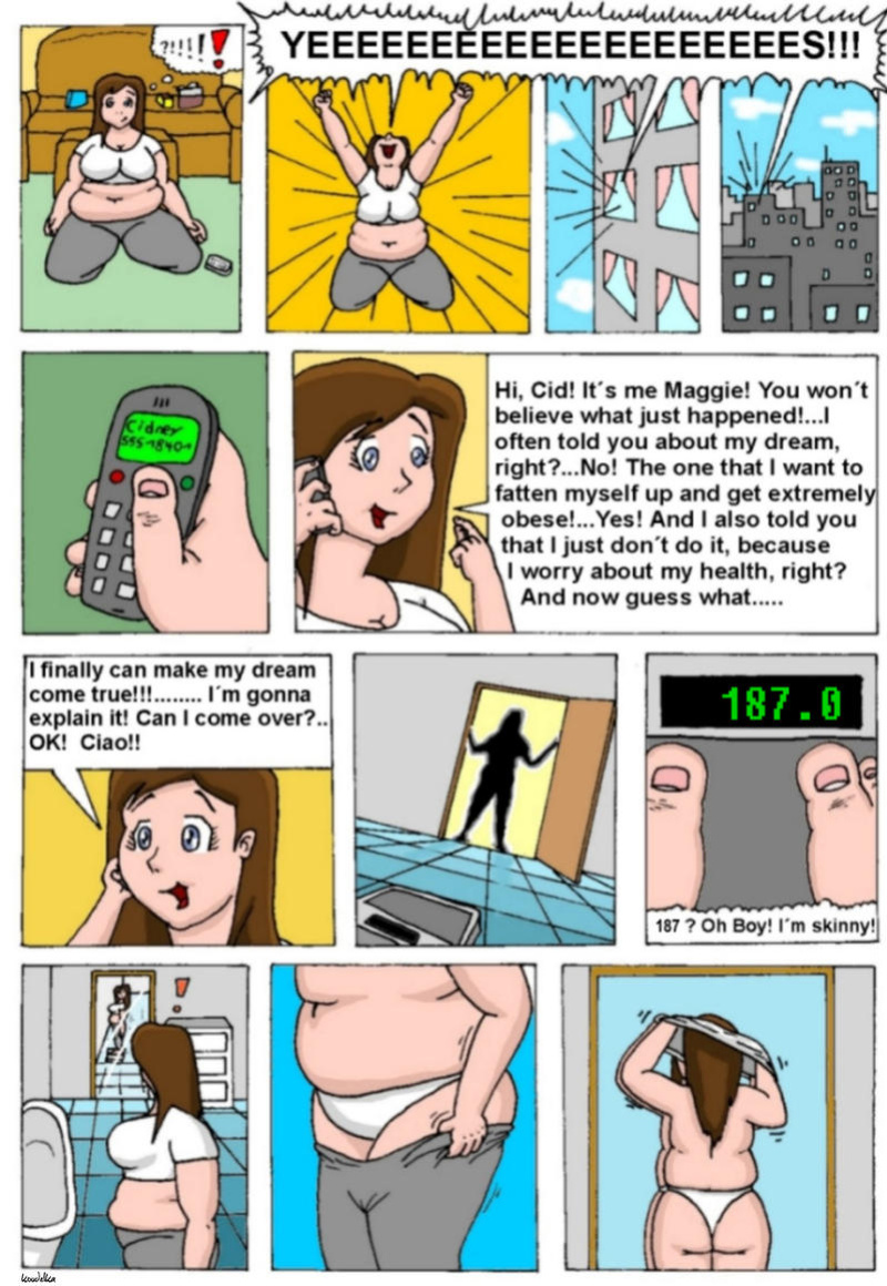 [TheKoudelka] Maggie's fattening story