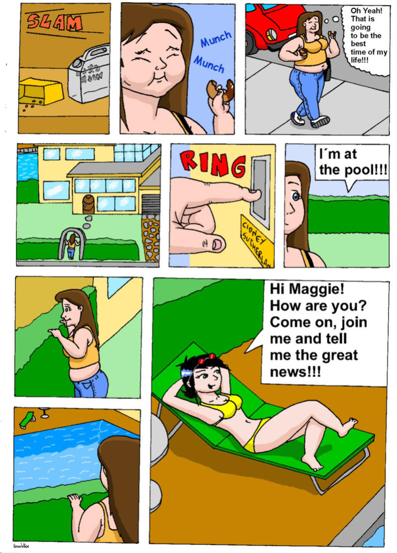[TheKoudelka] Maggie's fattening story