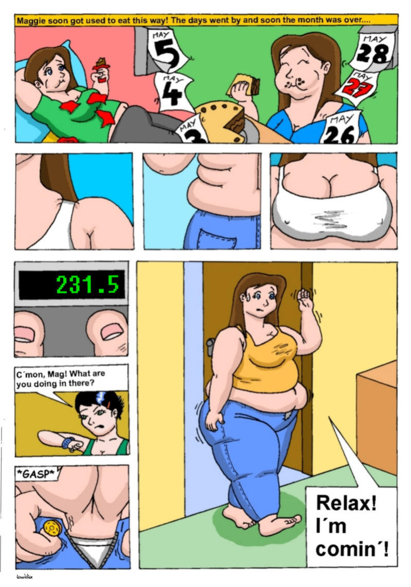 [TheKoudelka] Maggie's fattening story