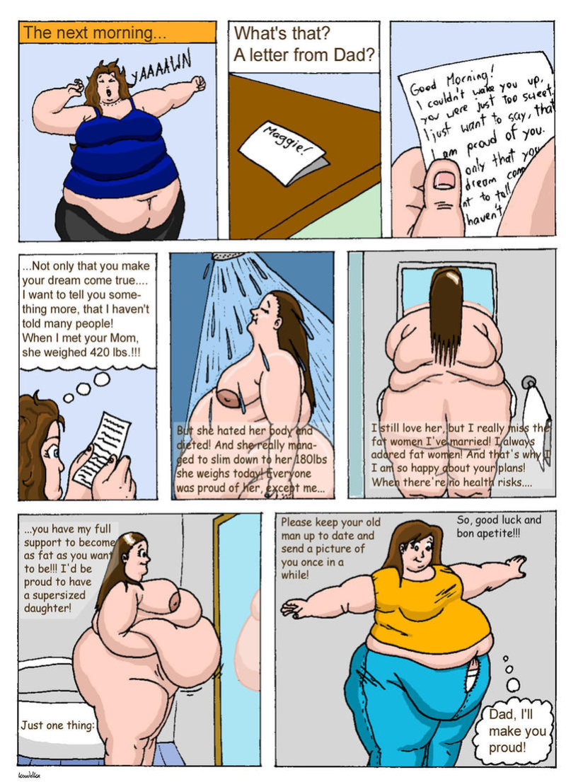 [TheKoudelka] Maggie's fattening story