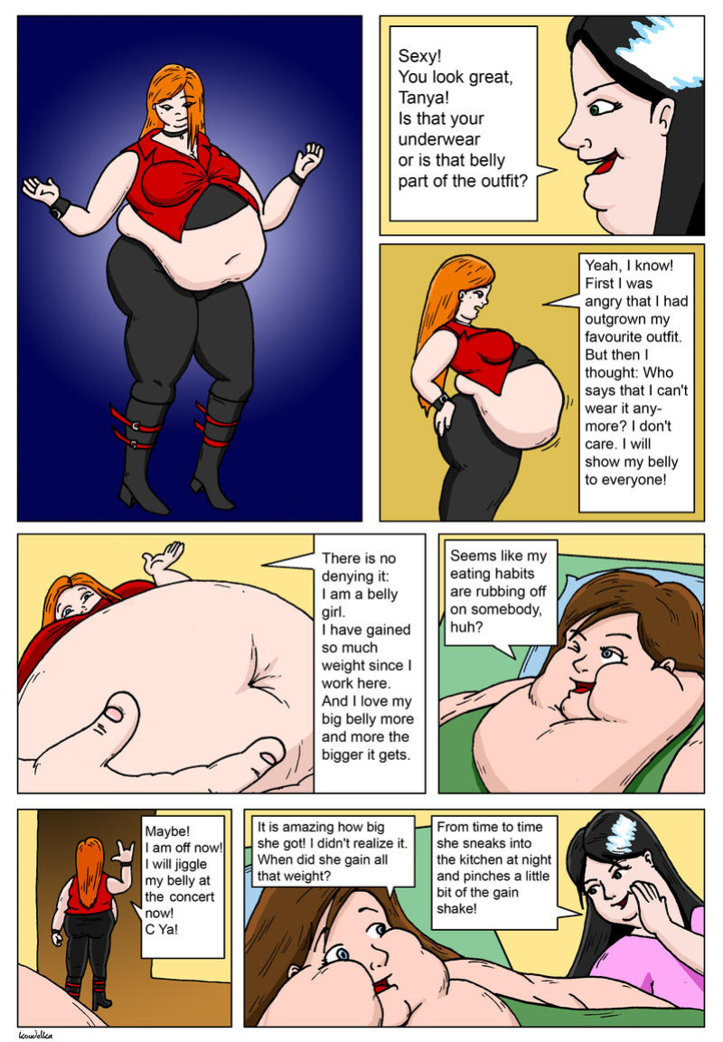 [TheKoudelka] Maggie's fattening story