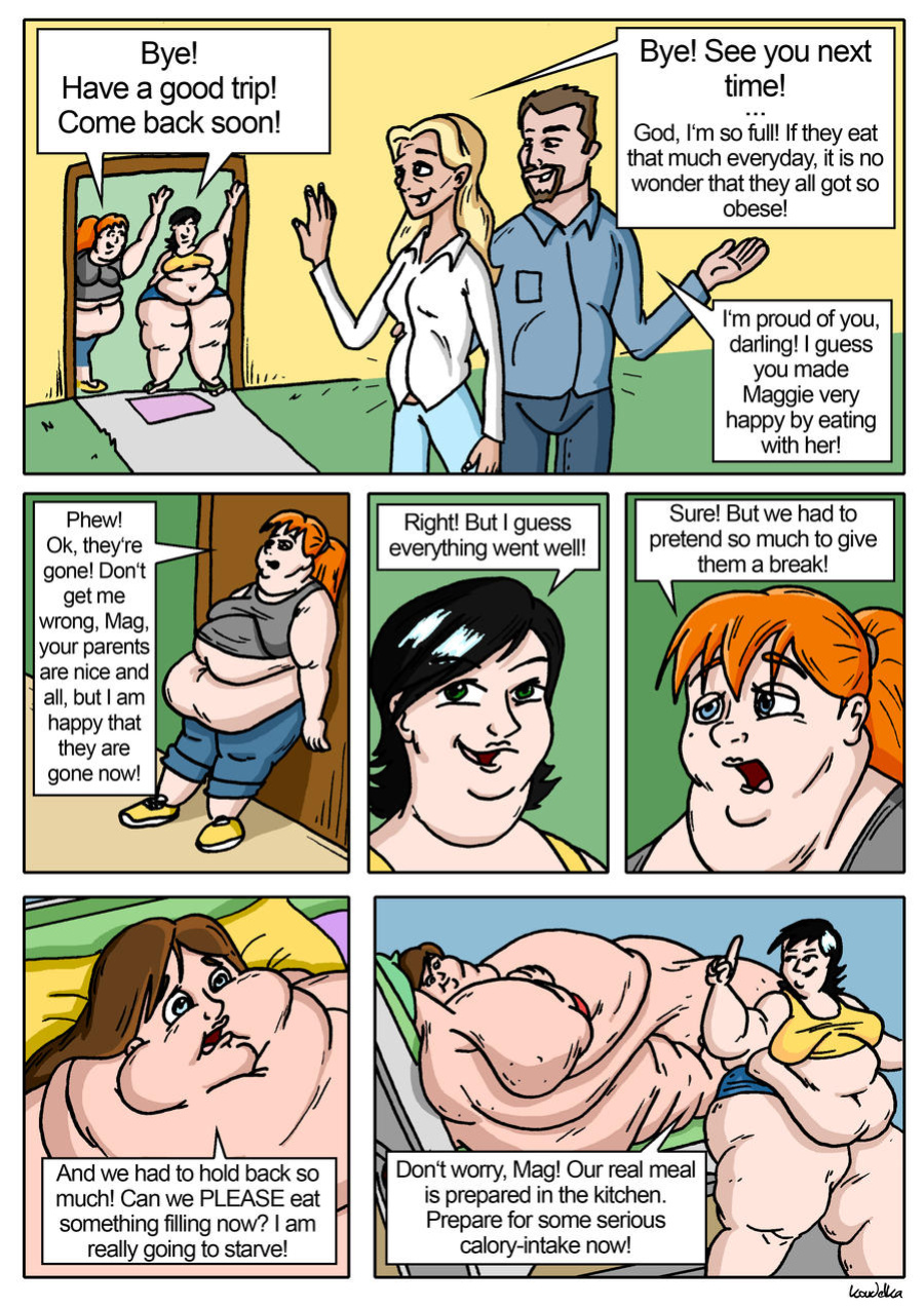 [TheKoudelka] Maggie's fattening story