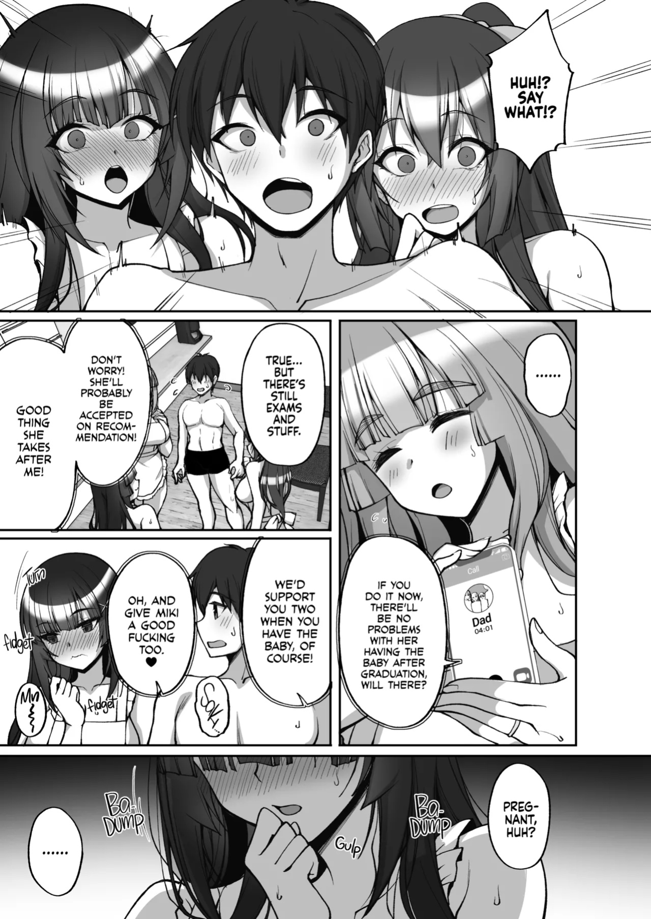 [Labomagi! (Takeda Aranobu)] Chishojo Fuuki Iin no Minna ni Ienai Inbi na Onegai 8 ~Bomai to Ane o Haramaseru Otomarikai Kouhen~