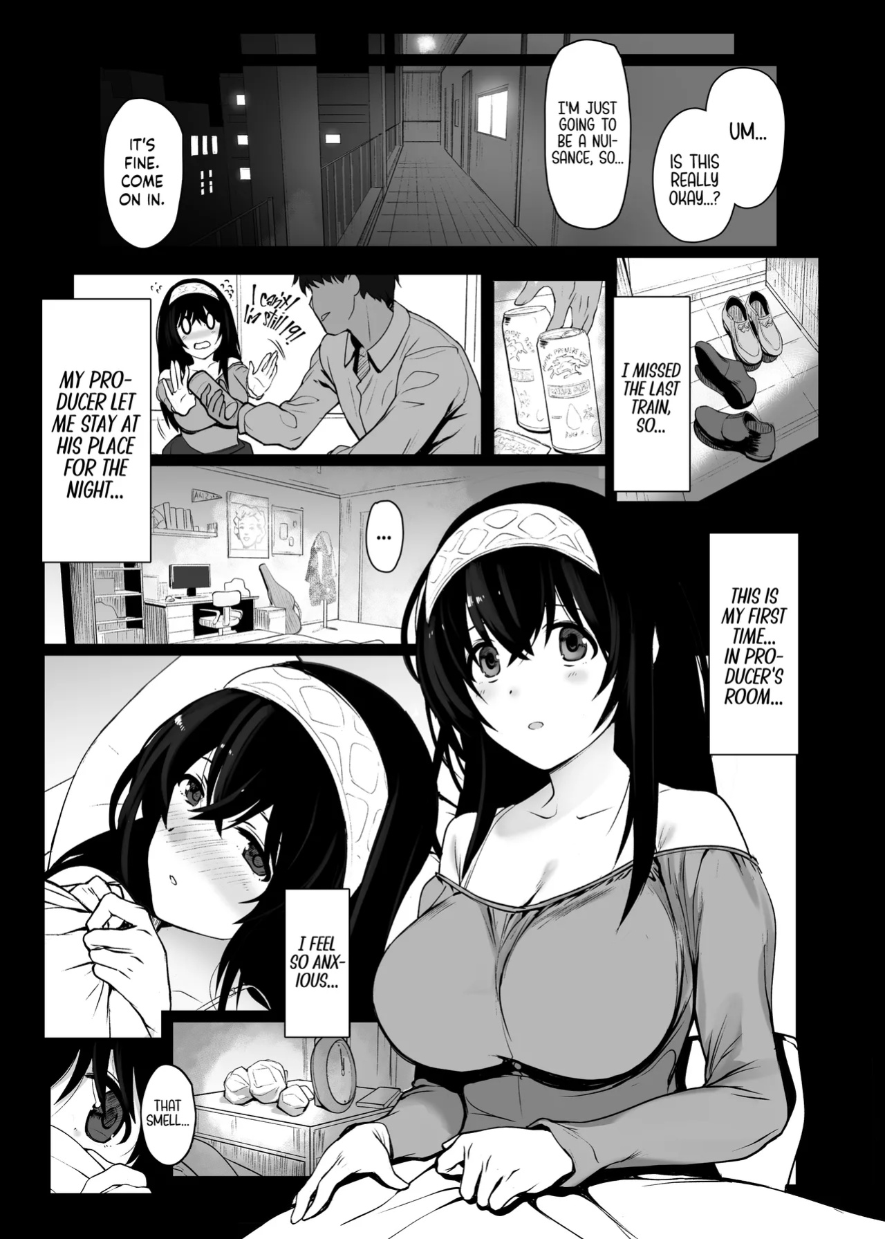 [Trinity Kyoudan (Yodare)] Sagisawa Fumika no Seiyoku Jijou | Of Sagisawa Fumika's Lust (THE IDOLM@STER CINDERELLA GIRLS) [Bikkie Biter]