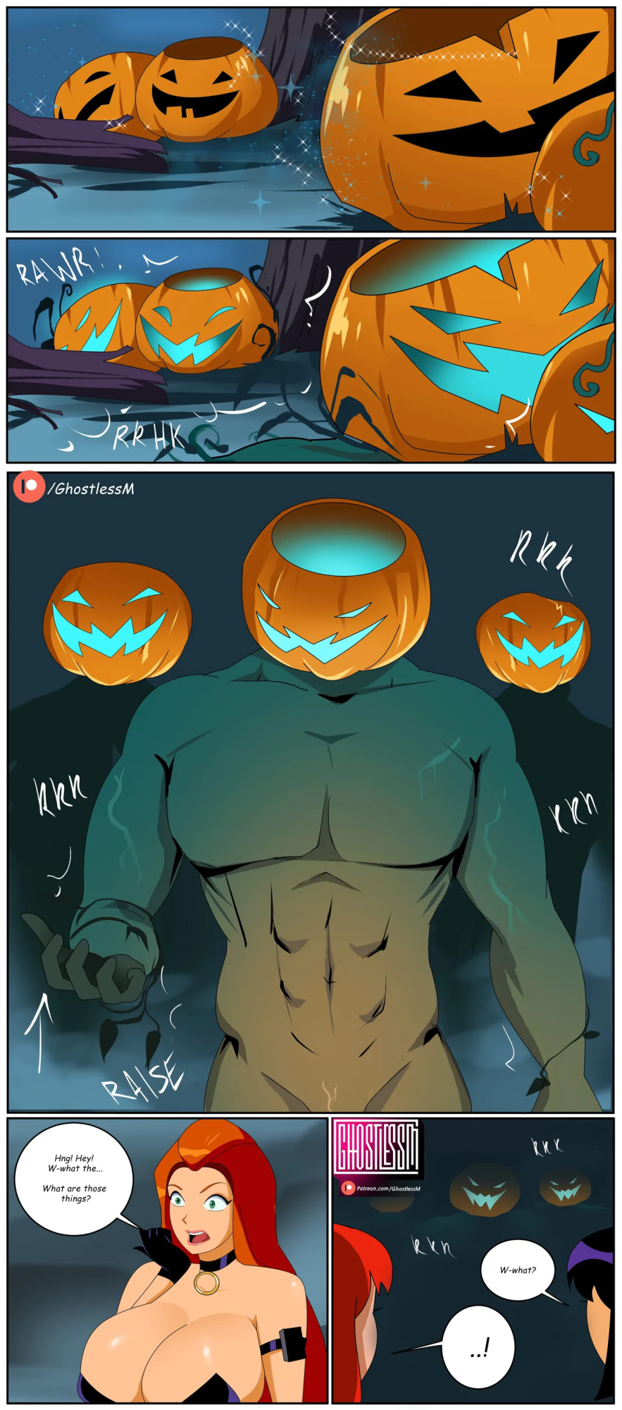 spooky night