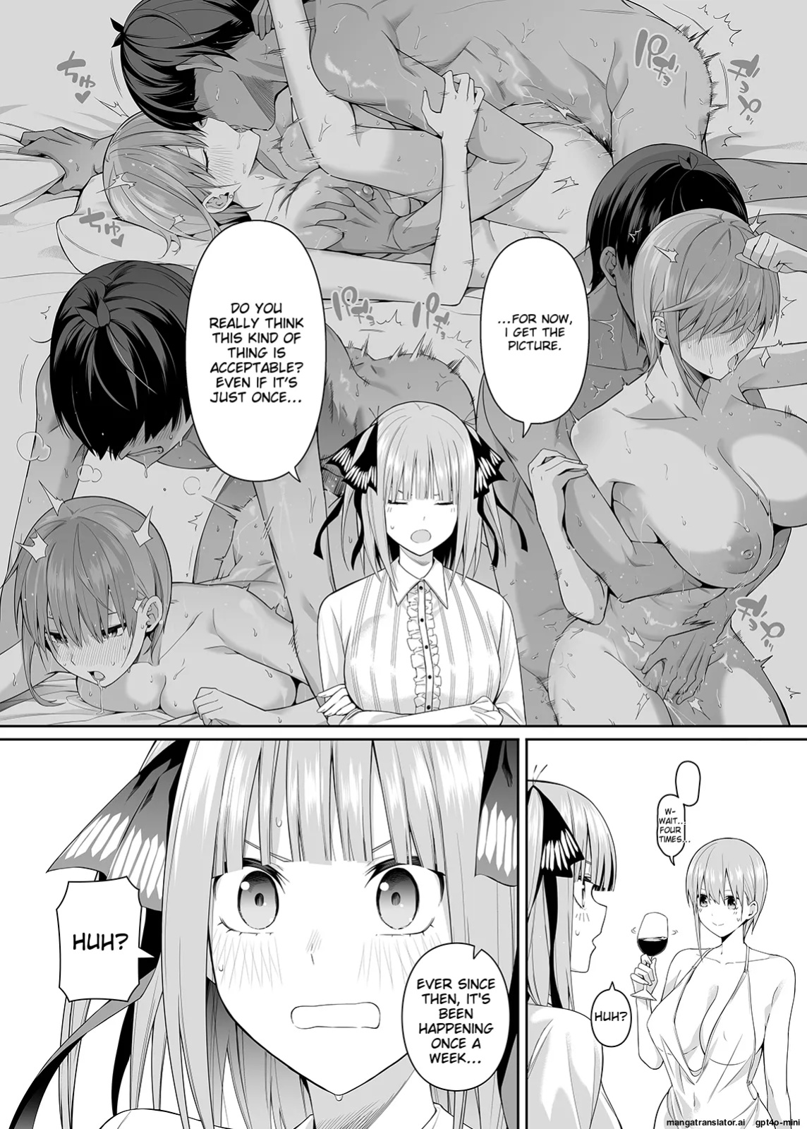 [Bad Mushrooms (Chicke III, 4why)] 1/5 no Renai Kanjou (Gotoubun no Hanayome) [Sample] English (ROUGH TRANSLATION)