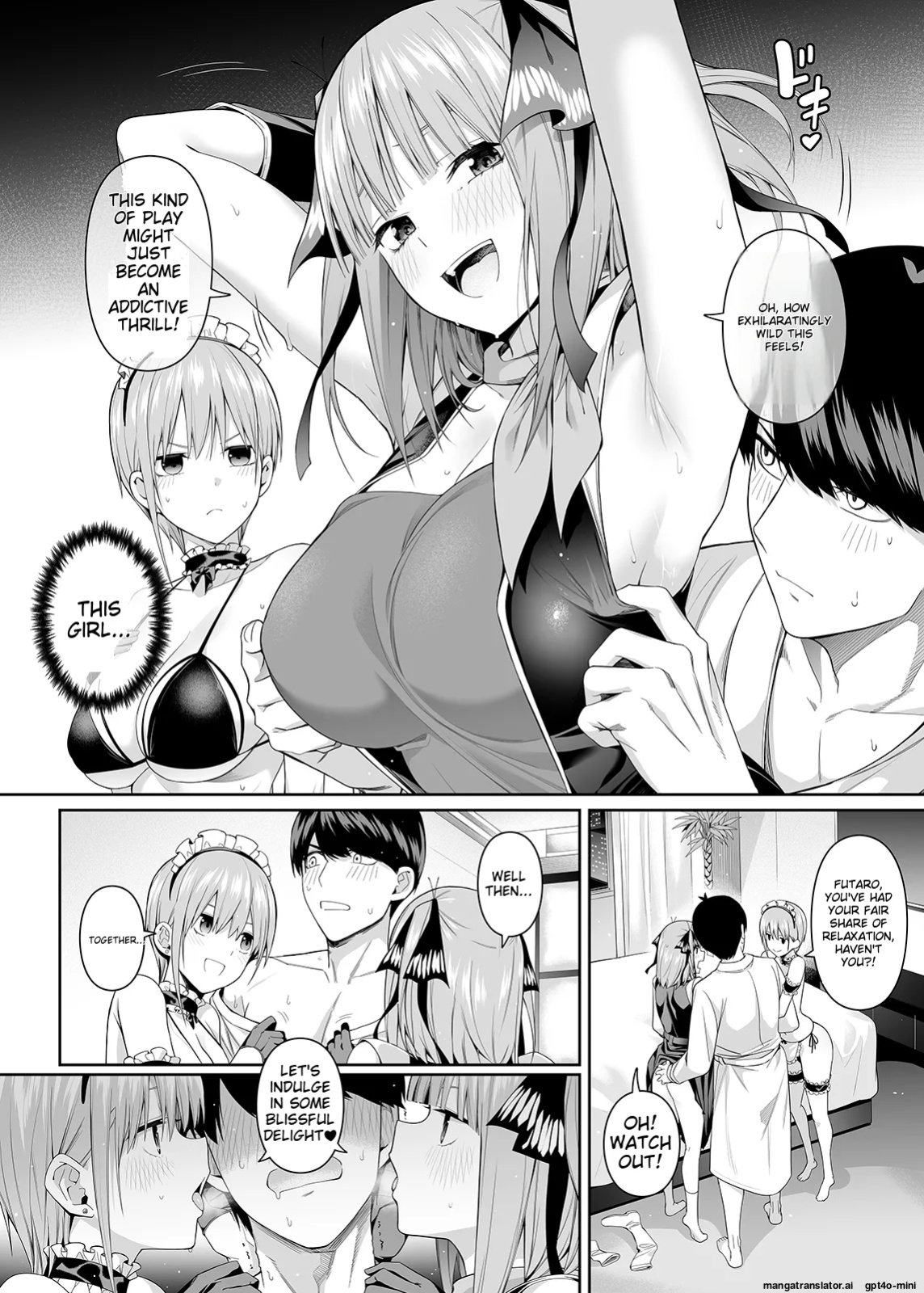 [Bad Mushrooms (Chicke III, 4why)] 1/5 no Renai Kanjou (Gotoubun no Hanayome) [Sample] English (ROUGH TRANSLATION)