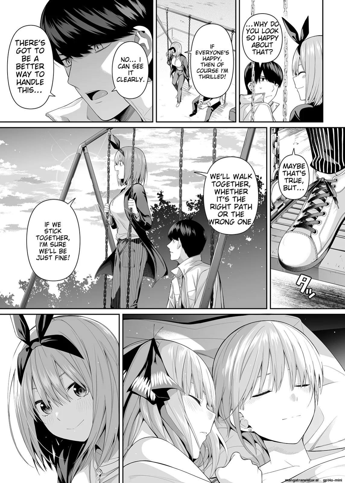 [Bad Mushrooms (Chicke III, 4why)] 1/5 no Renai Kanjou (Gotoubun no Hanayome) [Sample] English (ROUGH TRANSLATION)