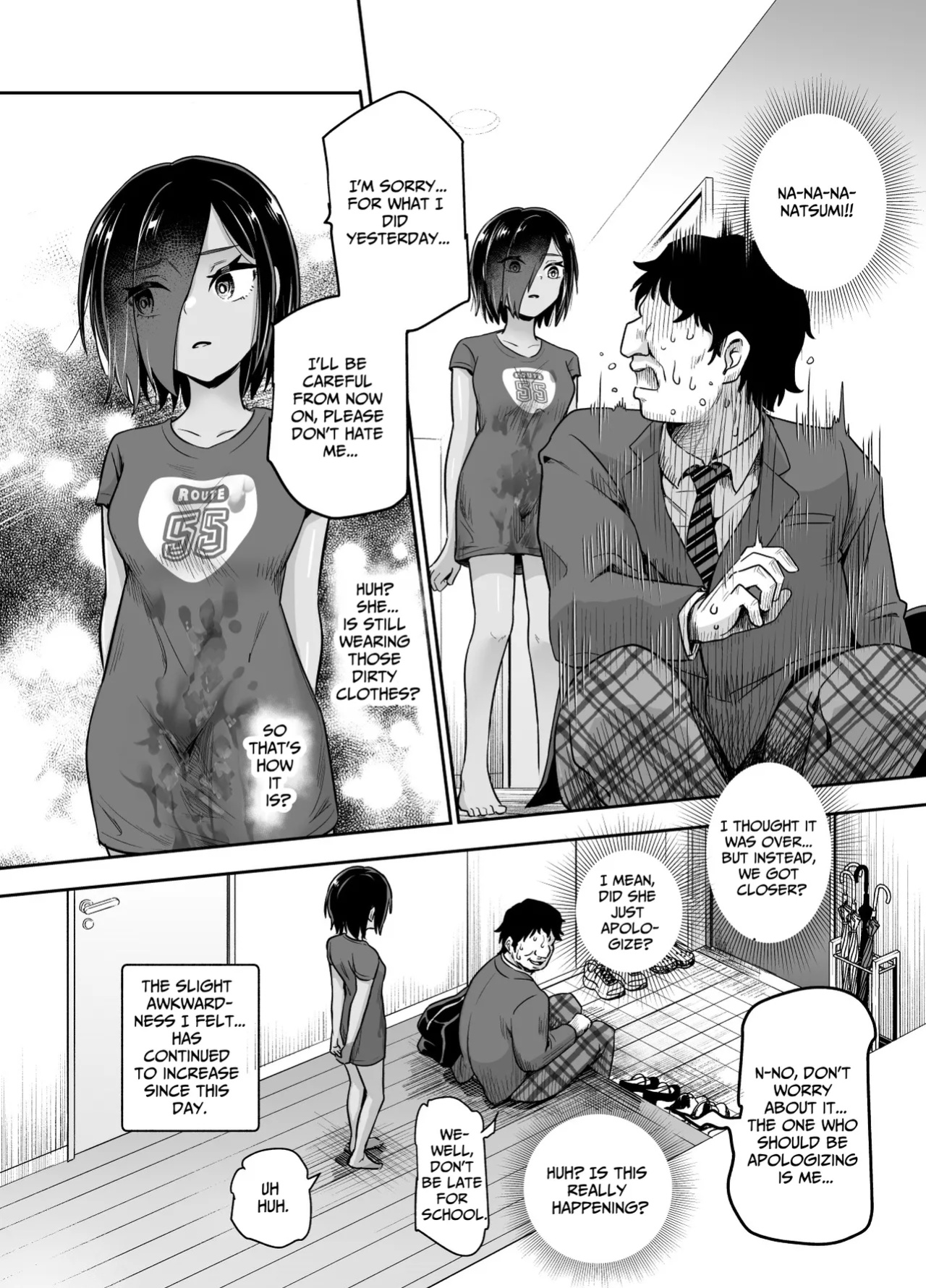 [Nyuu Koubou (Tomomimi Shimon)] Totsuzen Gishi to Gimai ga Dekite Shimatta Ken EX | I Suddenly Gained Two Stepsisters EX ~my life after they caught me fapping~ [Therion]