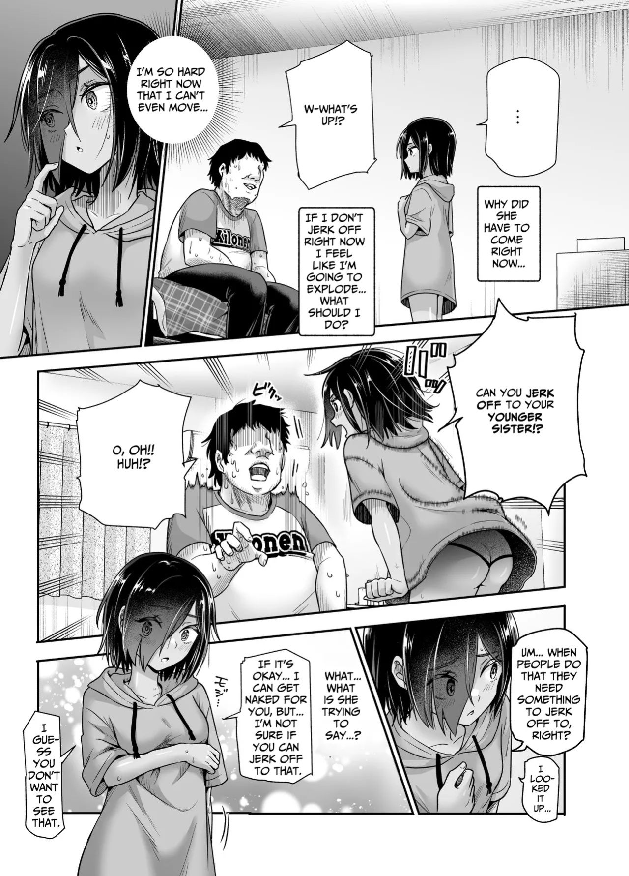[Nyuu Koubou (Tomomimi Shimon)] Totsuzen Gishi to Gimai ga Dekite Shimatta Ken EX | I Suddenly Gained Two Stepsisters EX ~my life after they caught me fapping~ [Therion]