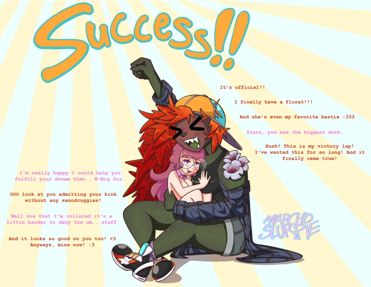 [AnarchoSlurpie] My Affini Bestie Wants to Eat (and Own) Me
