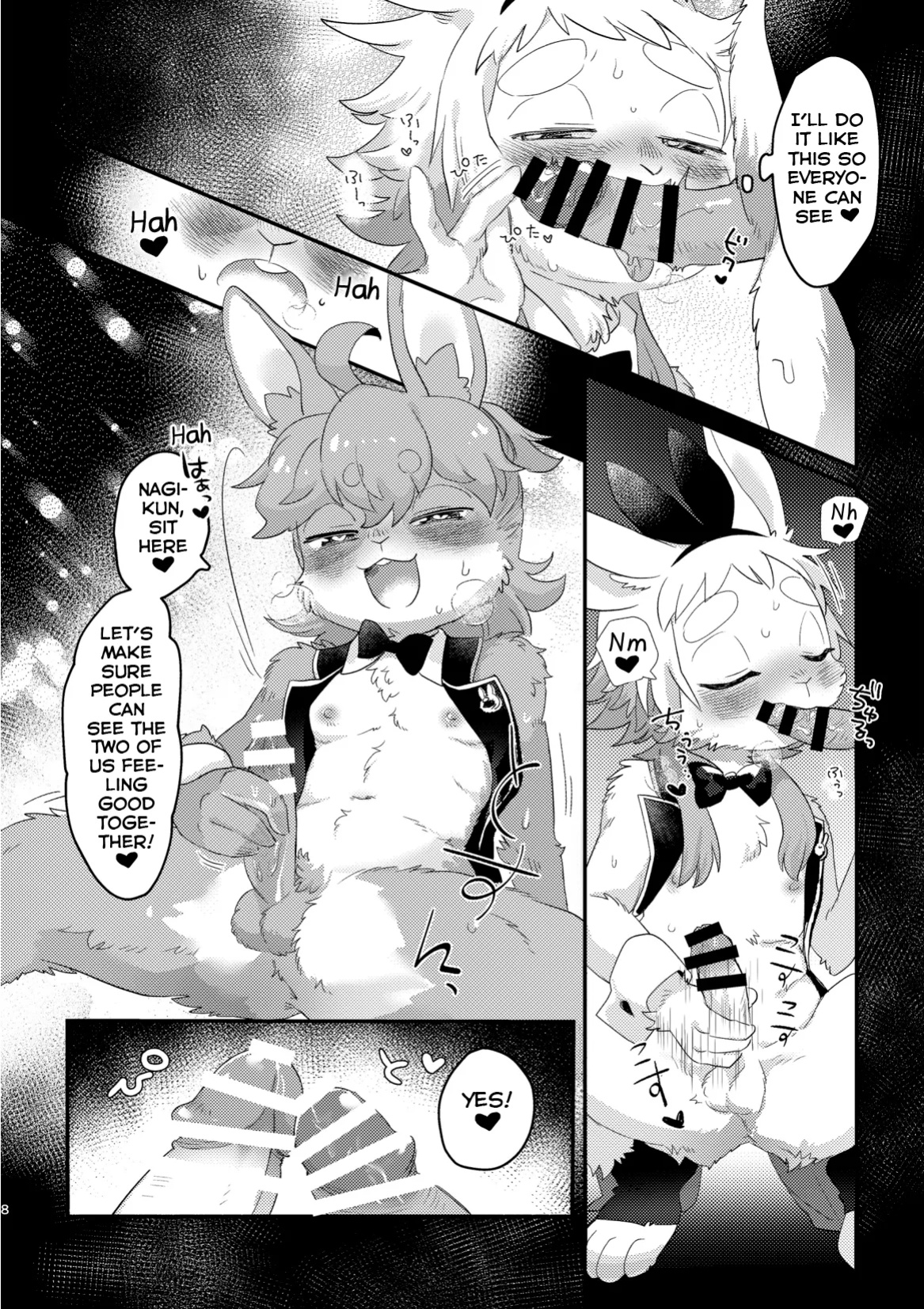 [moffle (mabo)] Youkoso! Melty Bunny's e side Boys [Shiranai Translations]
