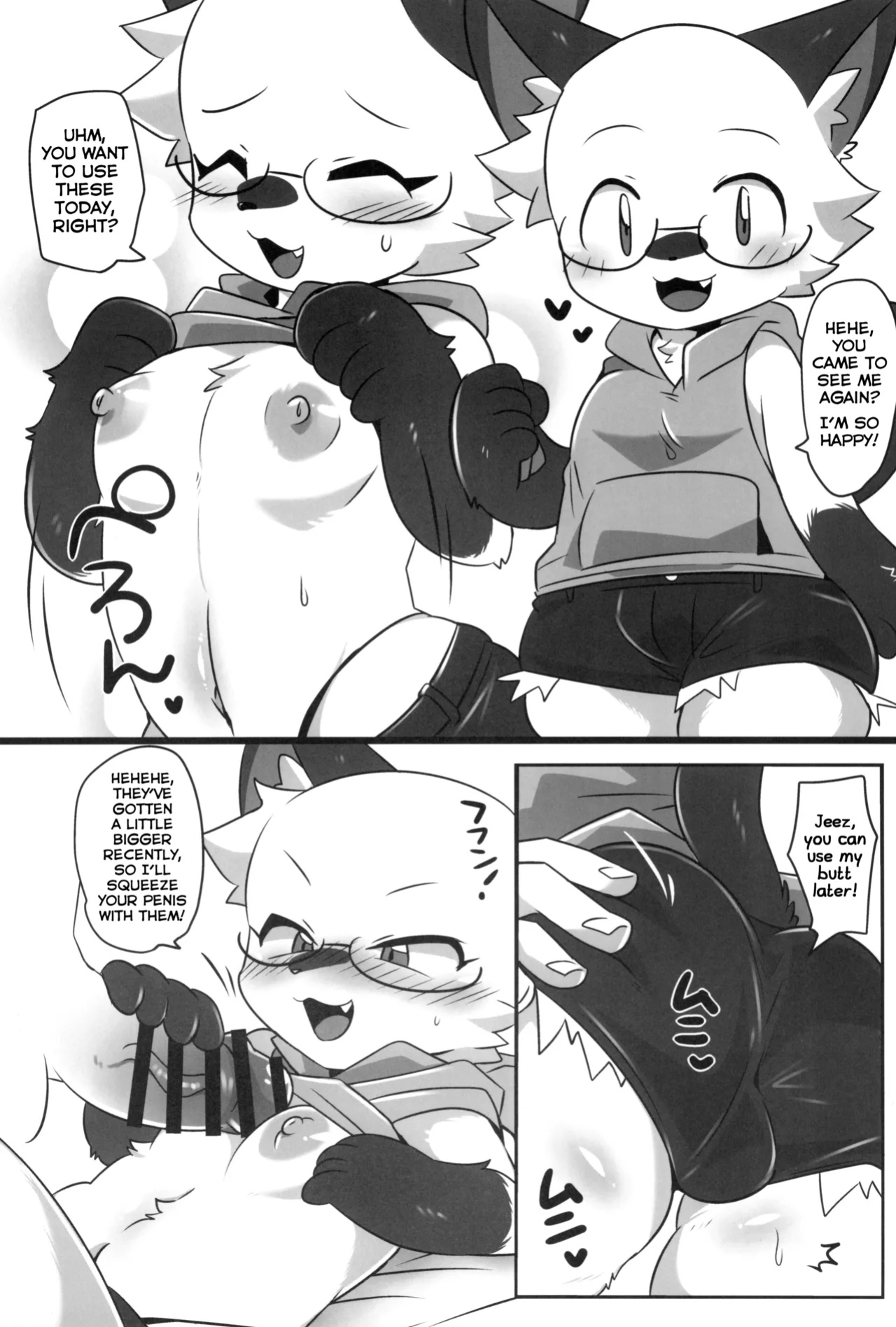 [Mayoineko (Satou Teruhito)] Untitled (Kemo Otokonoko Lovers 2024) [Shiranai Translations]