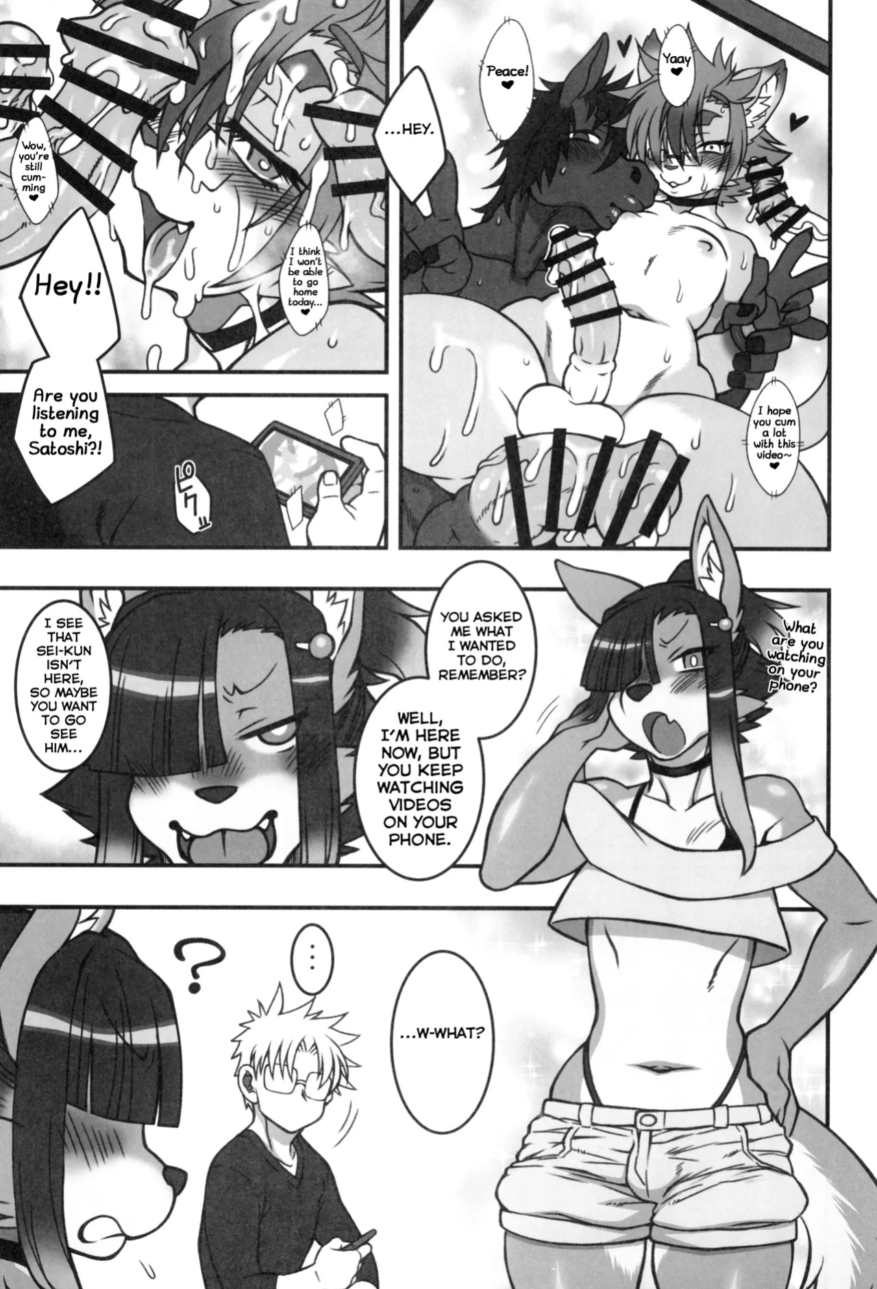 [Mayoineko (Nakagami Takashi)] Untitled (Kemo Otokonoko Lovers 2024) [Shiranai Translations]