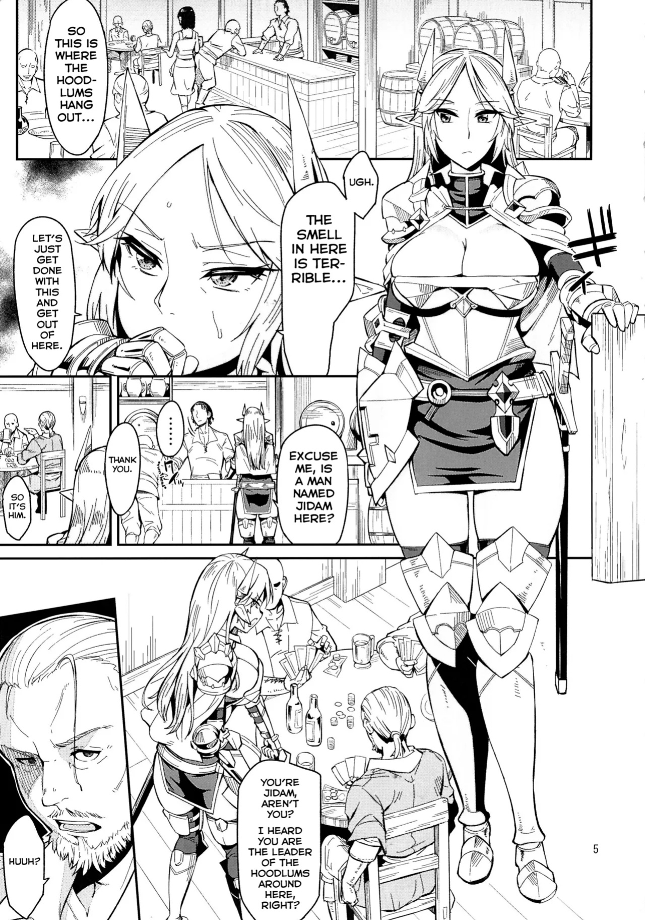 (C88) [Surface Tension (Orikuchi Hirata)] Elf no Kishi Amelia [Shiranai Translations]