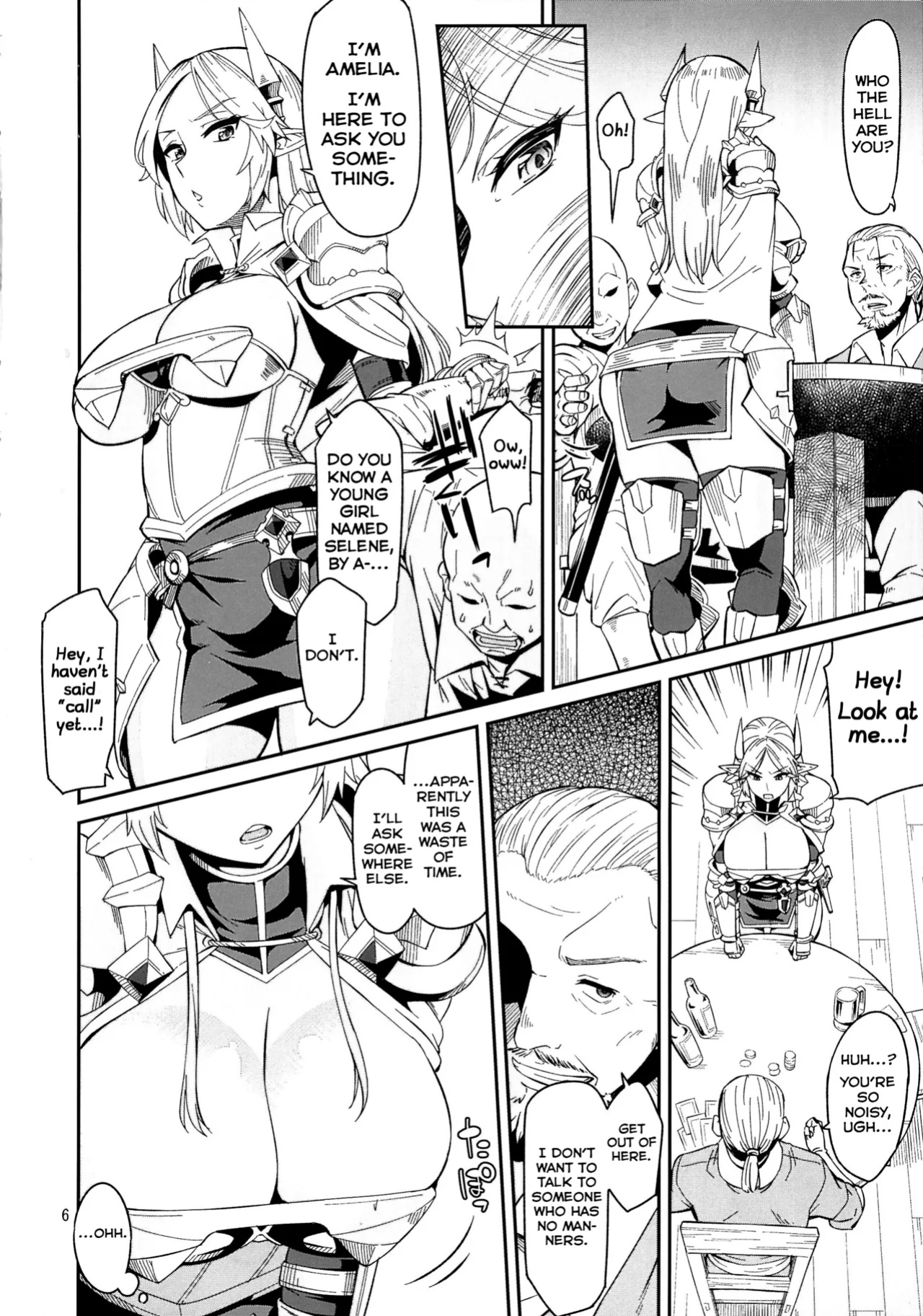 (C88) [Surface Tension (Orikuchi Hirata)] Elf no Kishi Amelia [Shiranai Translations]