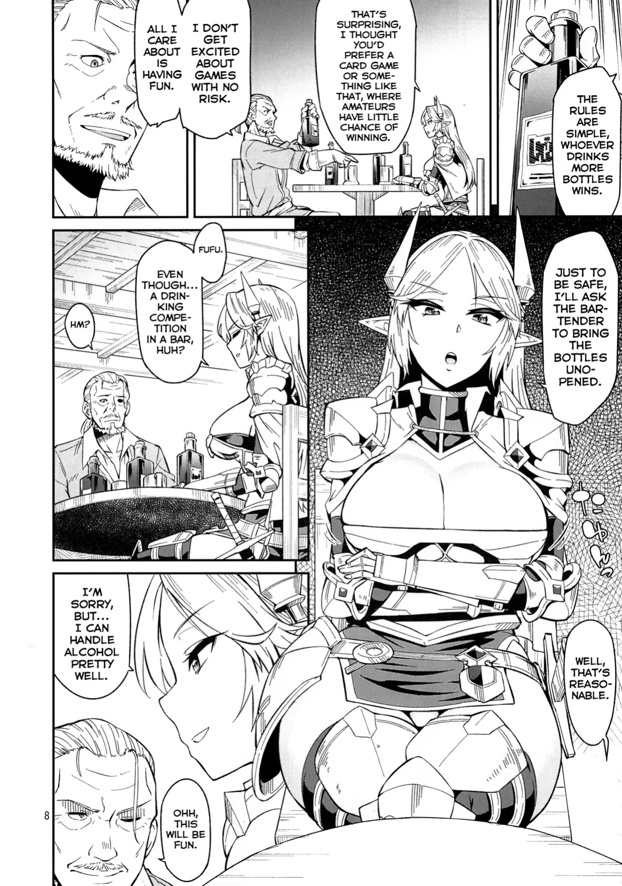 (C88) [Surface Tension (Orikuchi Hirata)] Elf no Kishi Amelia [Shiranai Translations]