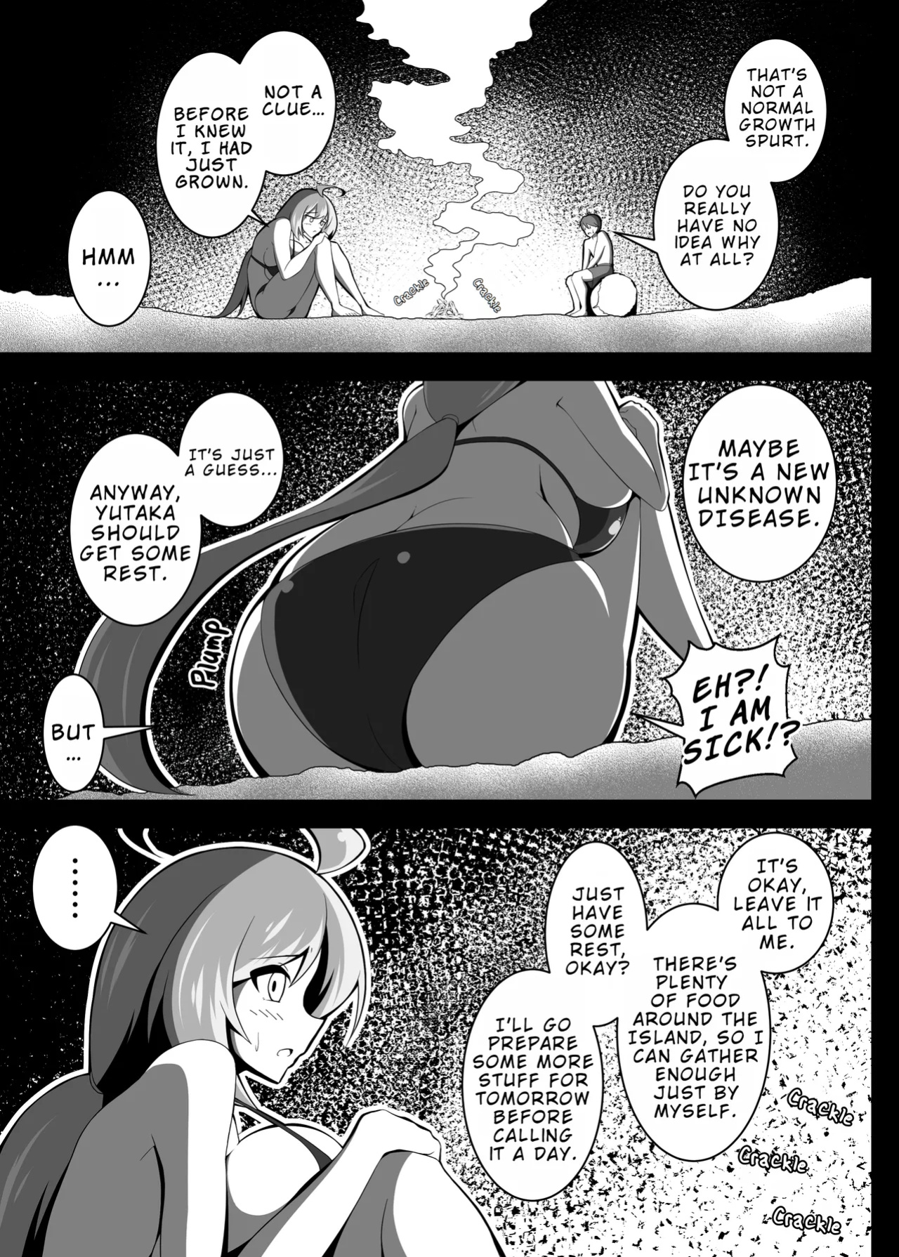 (C104) [Beast Mode (Toka, moralgear)] Yutaka na Mujintou Seichouki | Yutaka's Deserted Island Growth