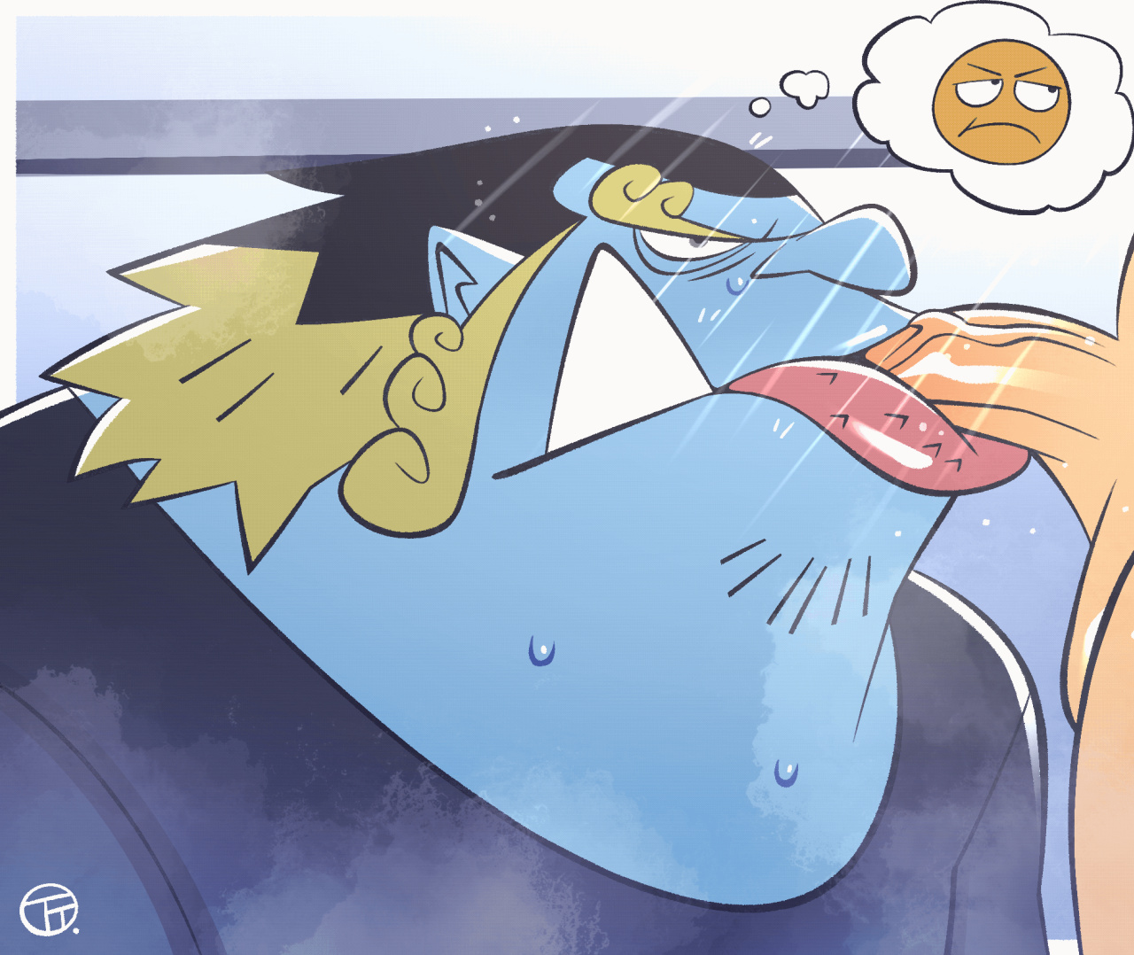 [TrashToonZ] Young Jinbe X luffy