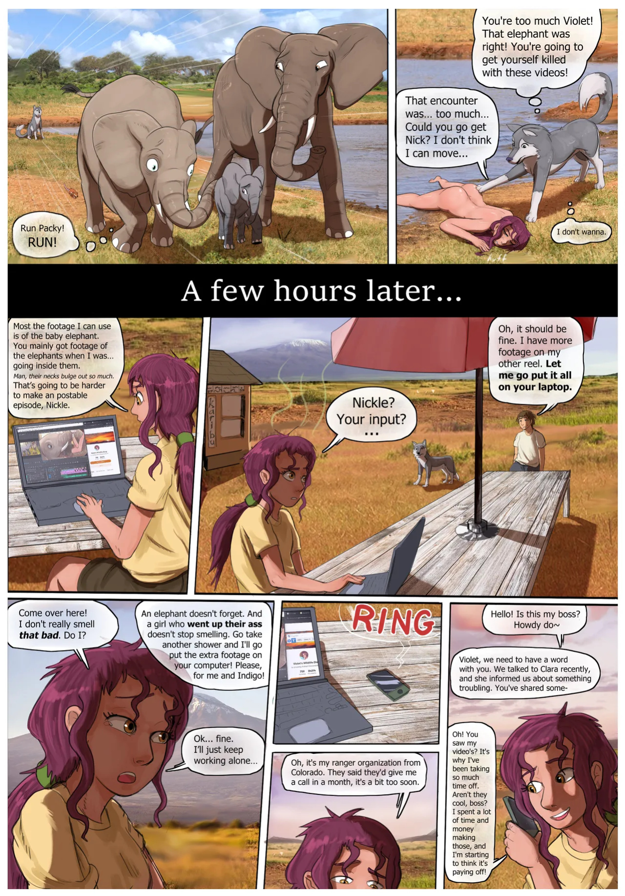 [Artca9] Violets Wildlife Diary CH 1-7