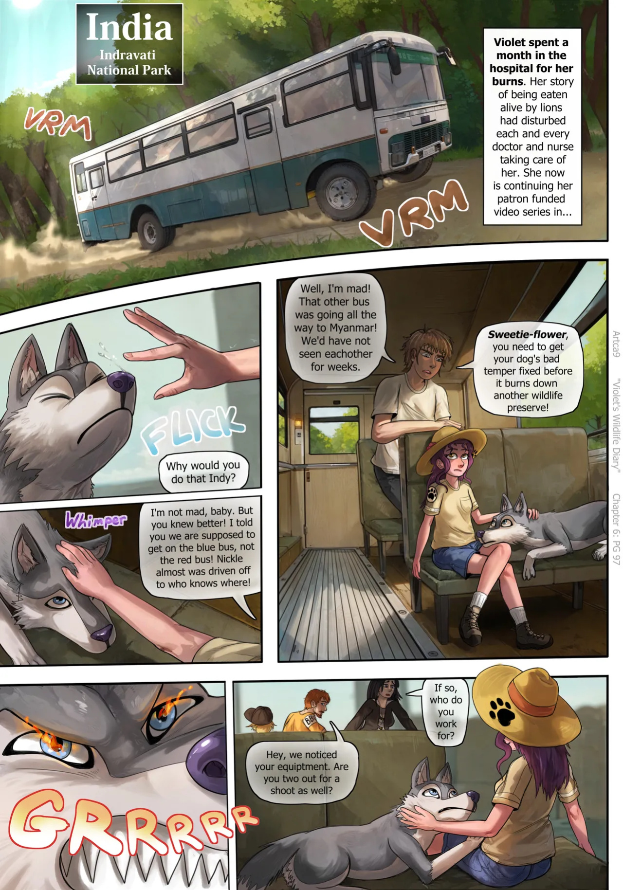 [Artca9] Violets Wildlife Diary CH 1-7