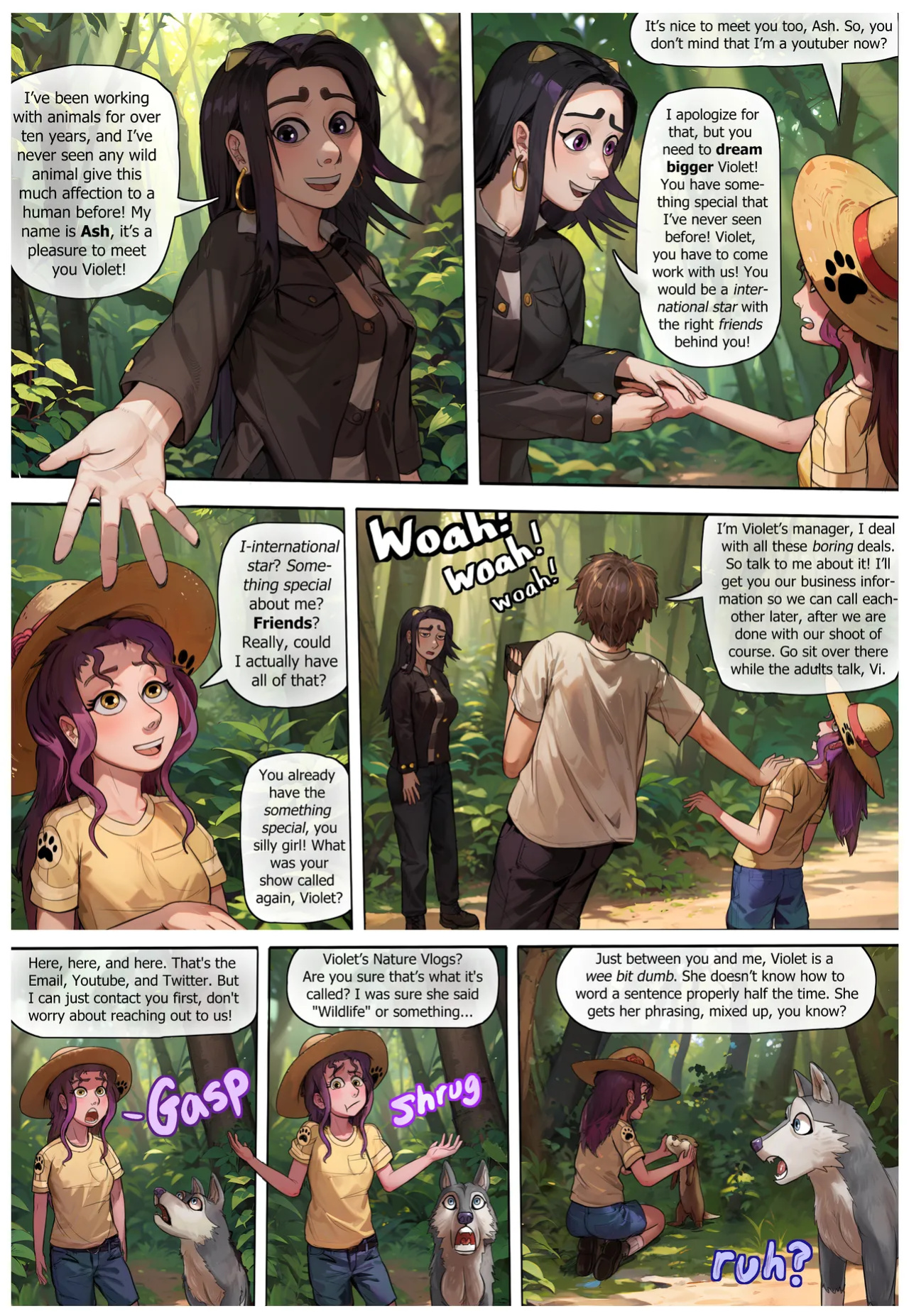 [Artca9] Violets Wildlife Diary CH 1-7